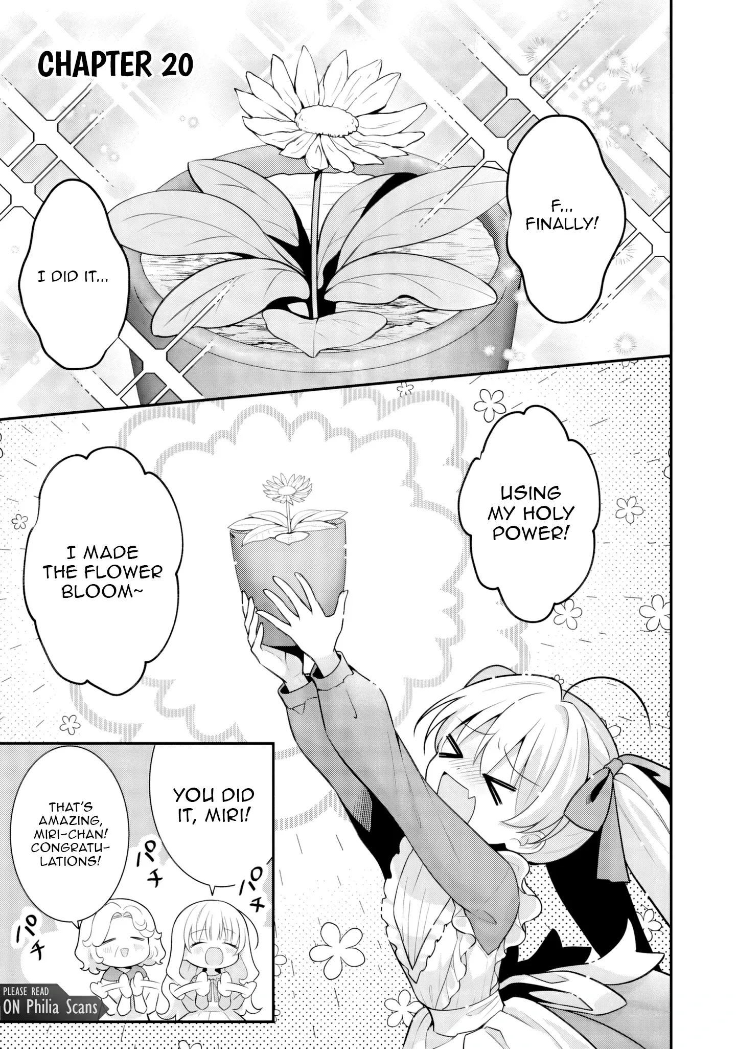 Tsuihou Seijo no Doronko Nouen Seikatsu: Itsunomanika Ringoku wo Sukutte Shimaimashita Chapter 20 page 3 - 