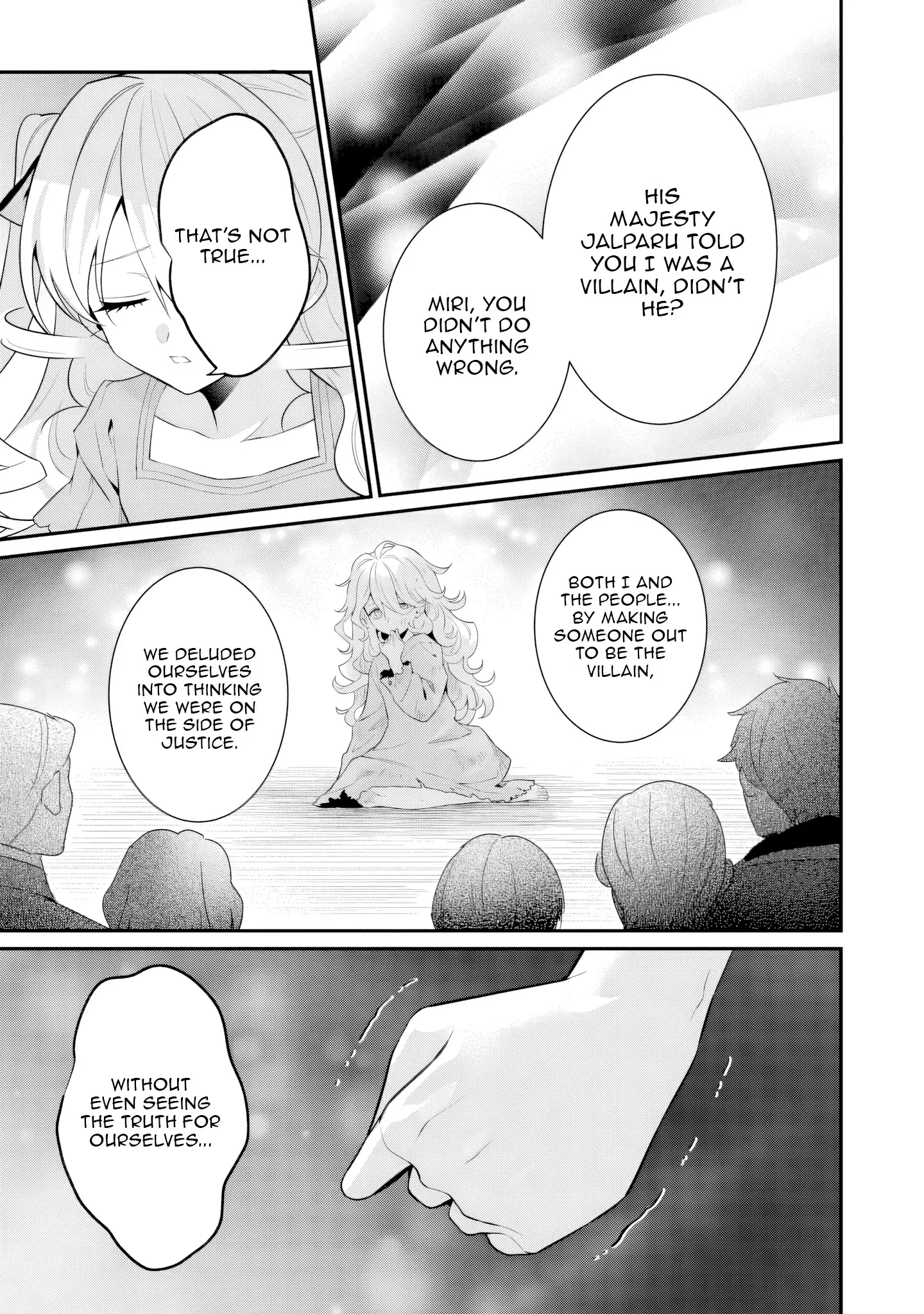 Tsuihou Seijo no Doronko Nouen Seikatsu: Itsunomanika Ringoku wo Sukutte Shimaimashita Chapter 20 page 25 - 
