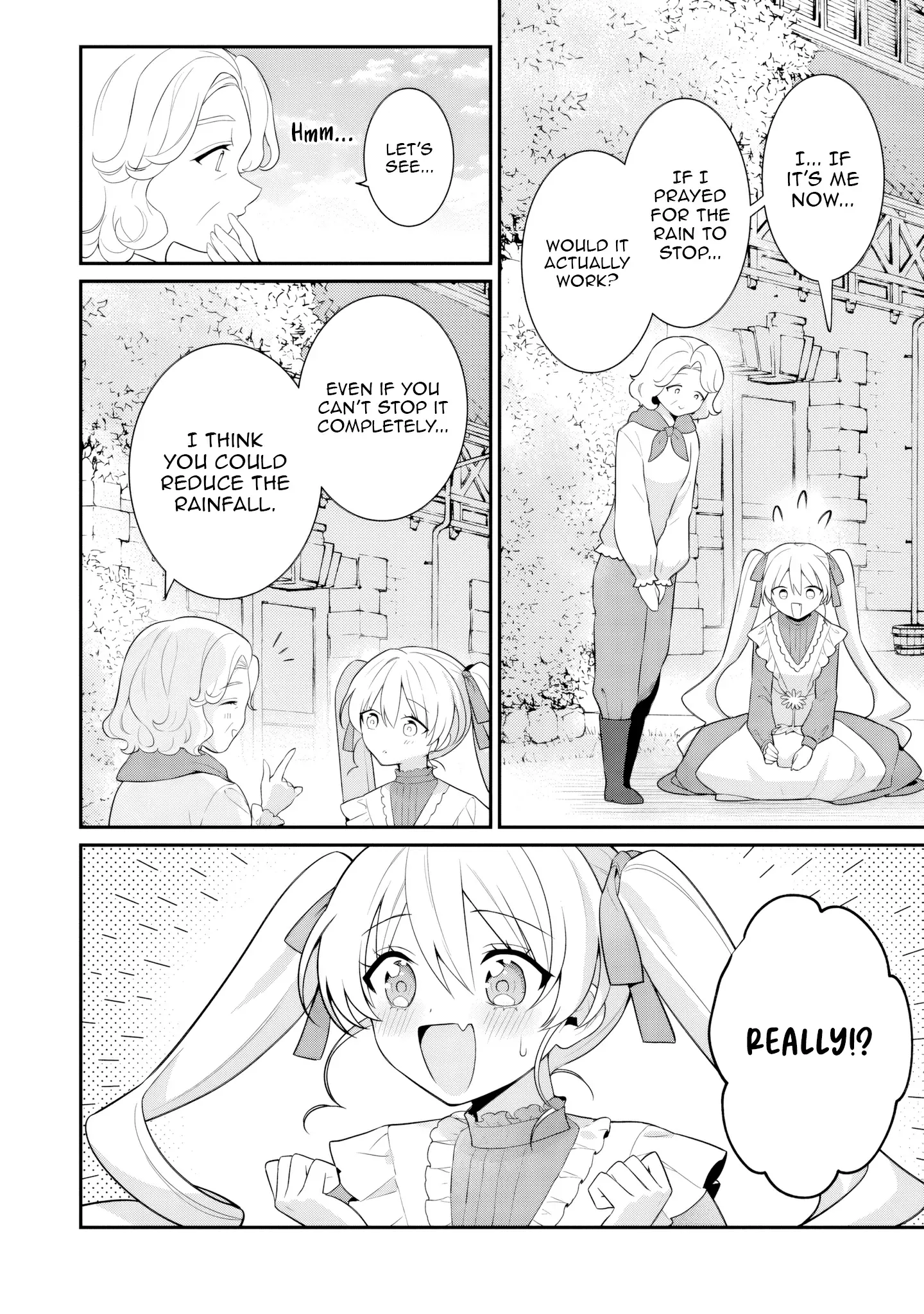 Tsuihou Seijo no Doronko Nouen Seikatsu: Itsunomanika Ringoku wo Sukutte Shimaimashita Chapter 20 page 4 - 
