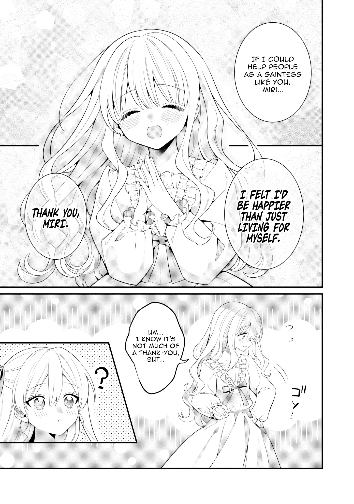 Tsuihou Seijo no Doronko Nouen Seikatsu: Itsunomanika Ringoku wo Sukutte Shimaimashita Chapter 20 page 31 - 