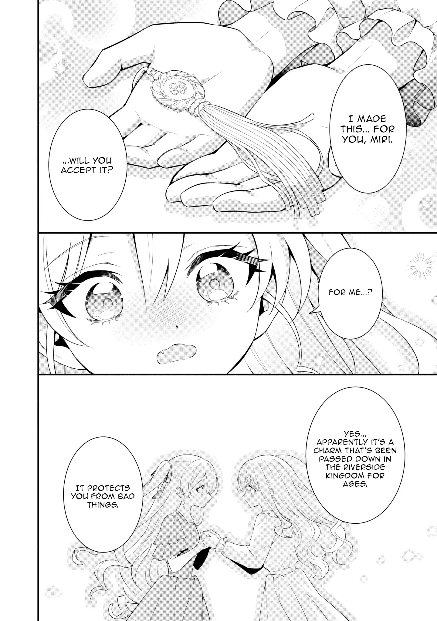 Tsuihou Seijo no Doronko Nouen Seikatsu: Itsunomanika Ringoku wo Sukutte Shimaimashita Chapter 20 page 32 - 