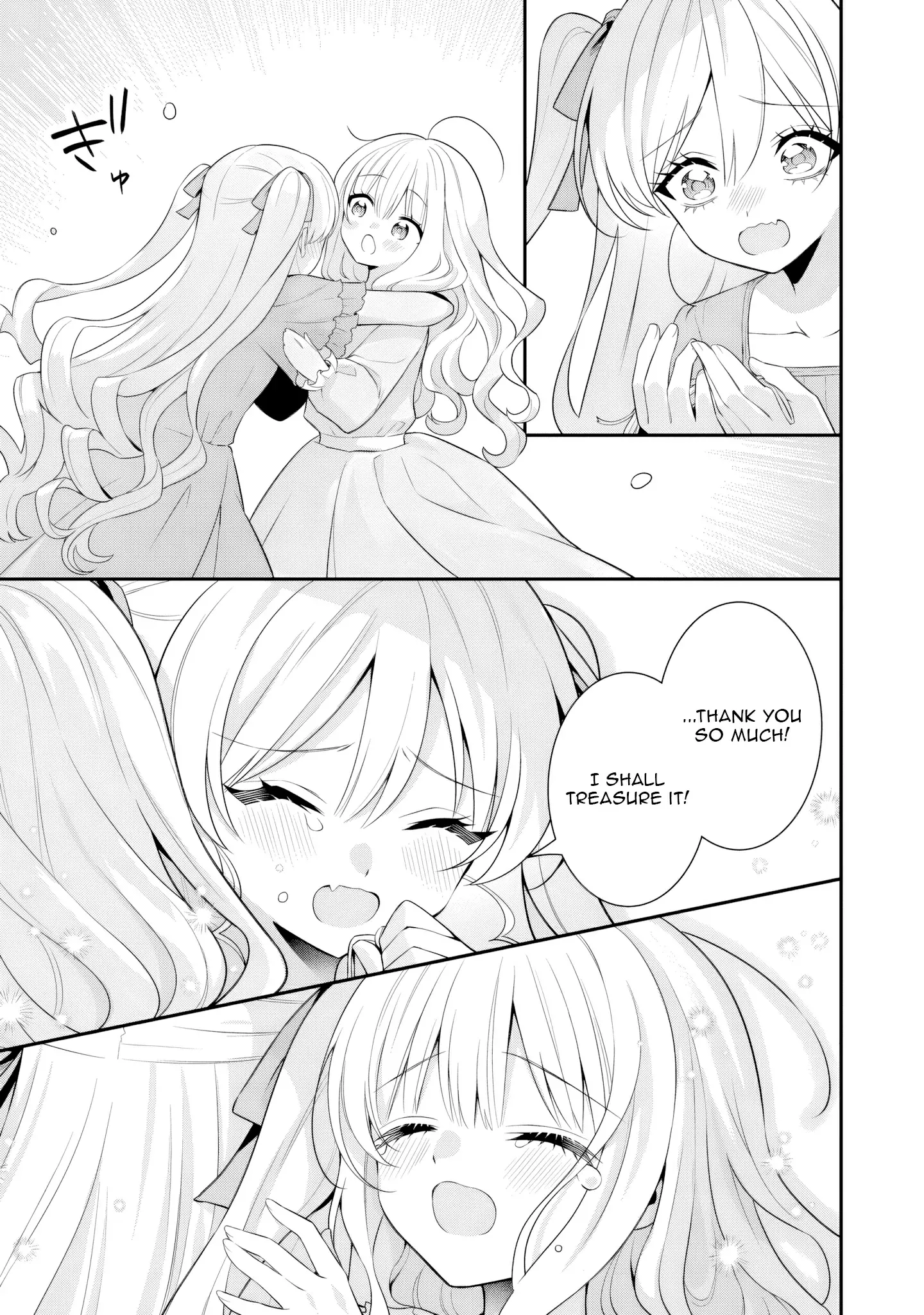Tsuihou Seijo no Doronko Nouen Seikatsu: Itsunomanika Ringoku wo Sukutte Shimaimashita Chapter 20 page 33 - 