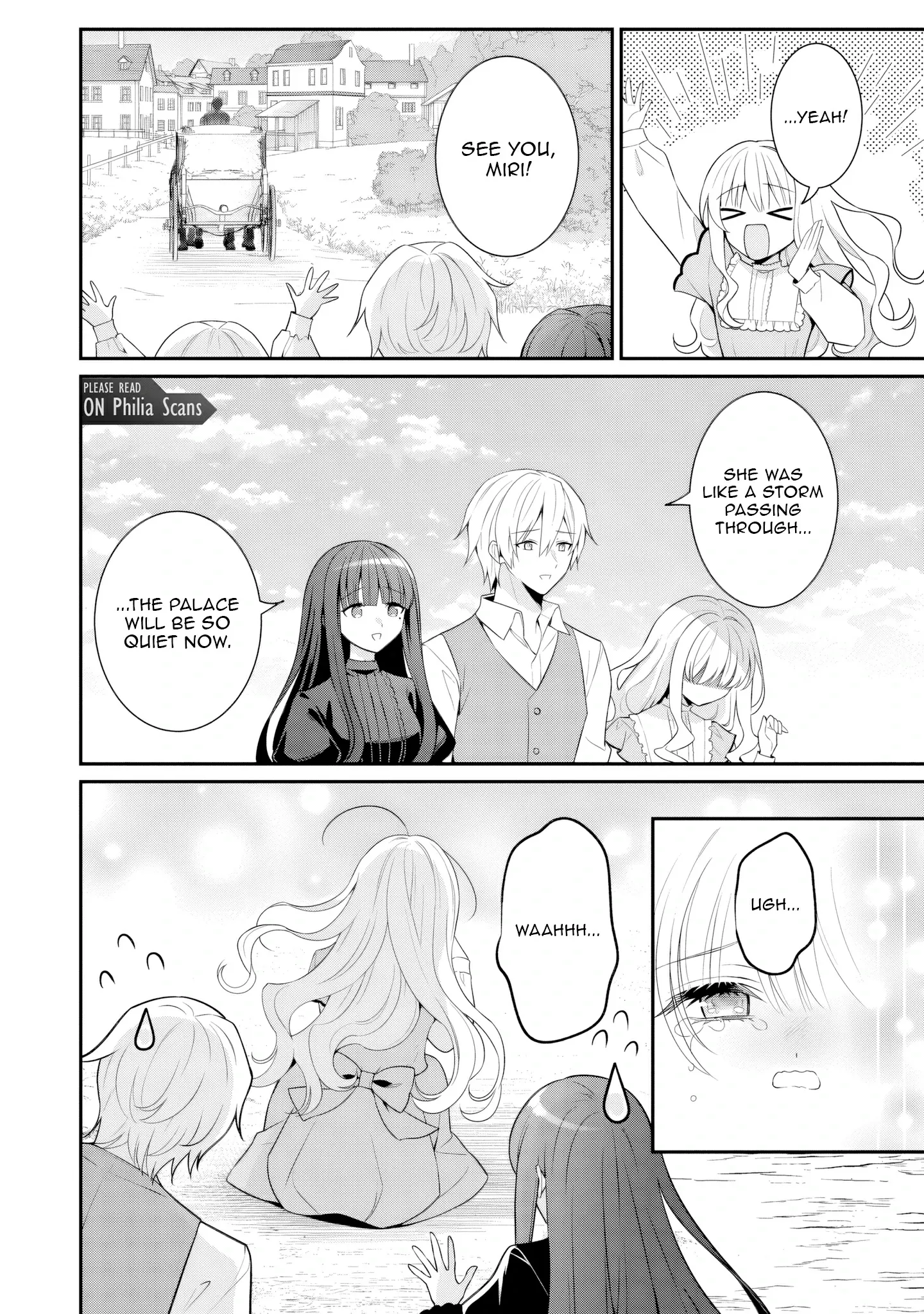 Tsuihou Seijo no Doronko Nouen Seikatsu: Itsunomanika Ringoku wo Sukutte Shimaimashita Chapter 20 page 36 - 