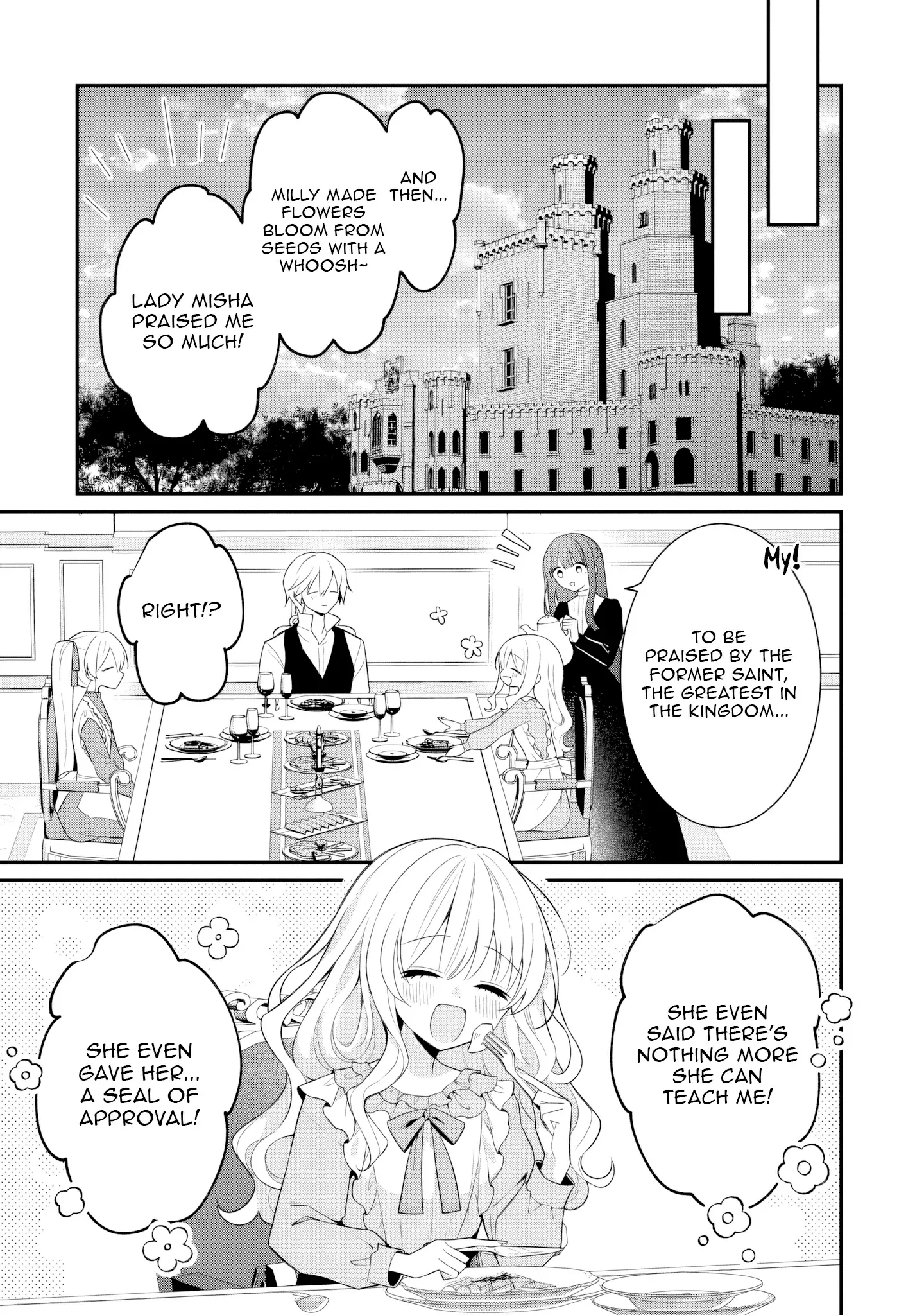 Tsuihou Seijo no Doronko Nouen Seikatsu: Itsunomanika Ringoku wo Sukutte Shimaimashita Chapter 20 page 5 - 