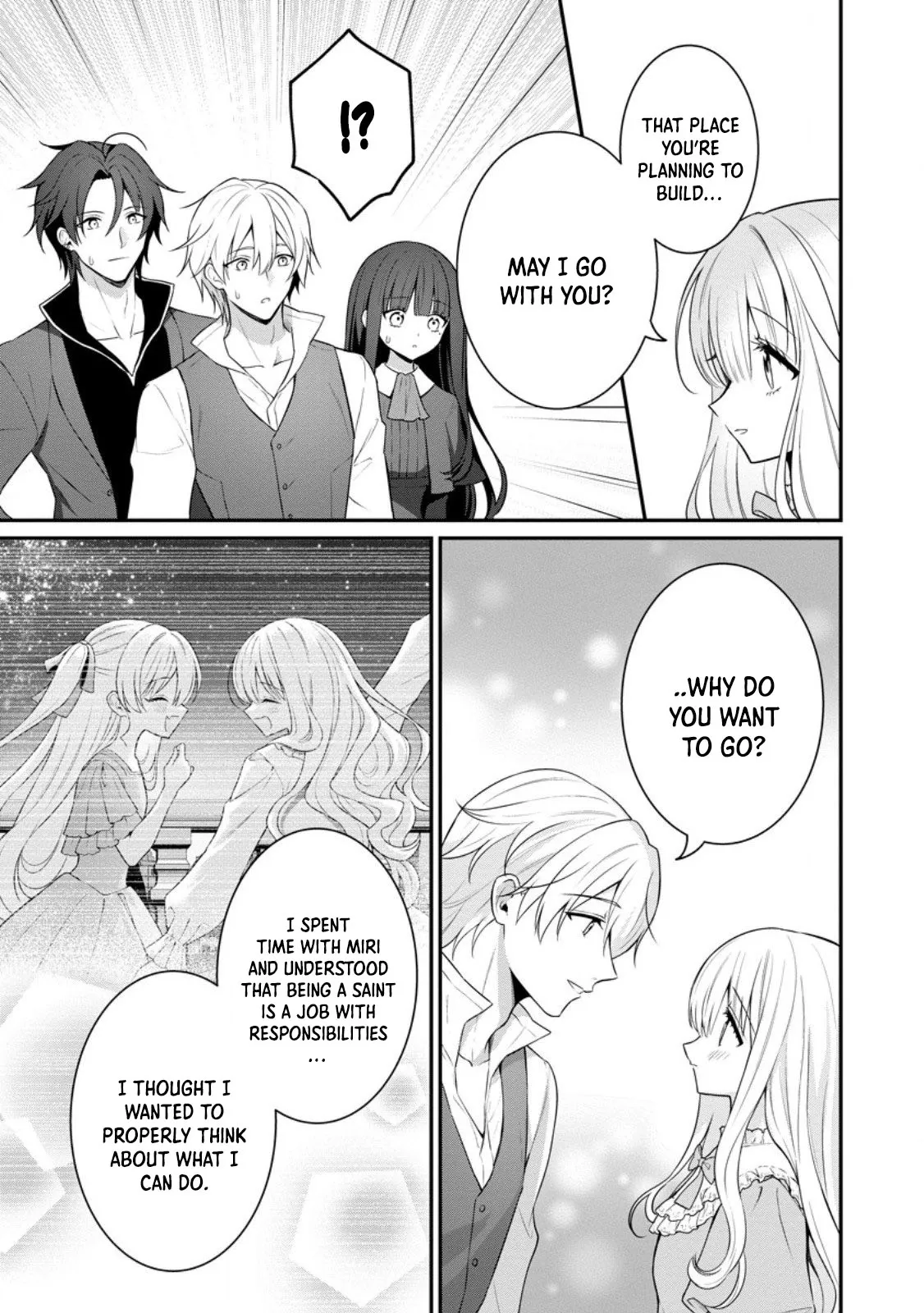 Tsuihou Seijo no Doronko Nouen Seikatsu: Itsunomanika Ringoku wo Sukutte Shimaimashita Chapter 21 page 11 - 