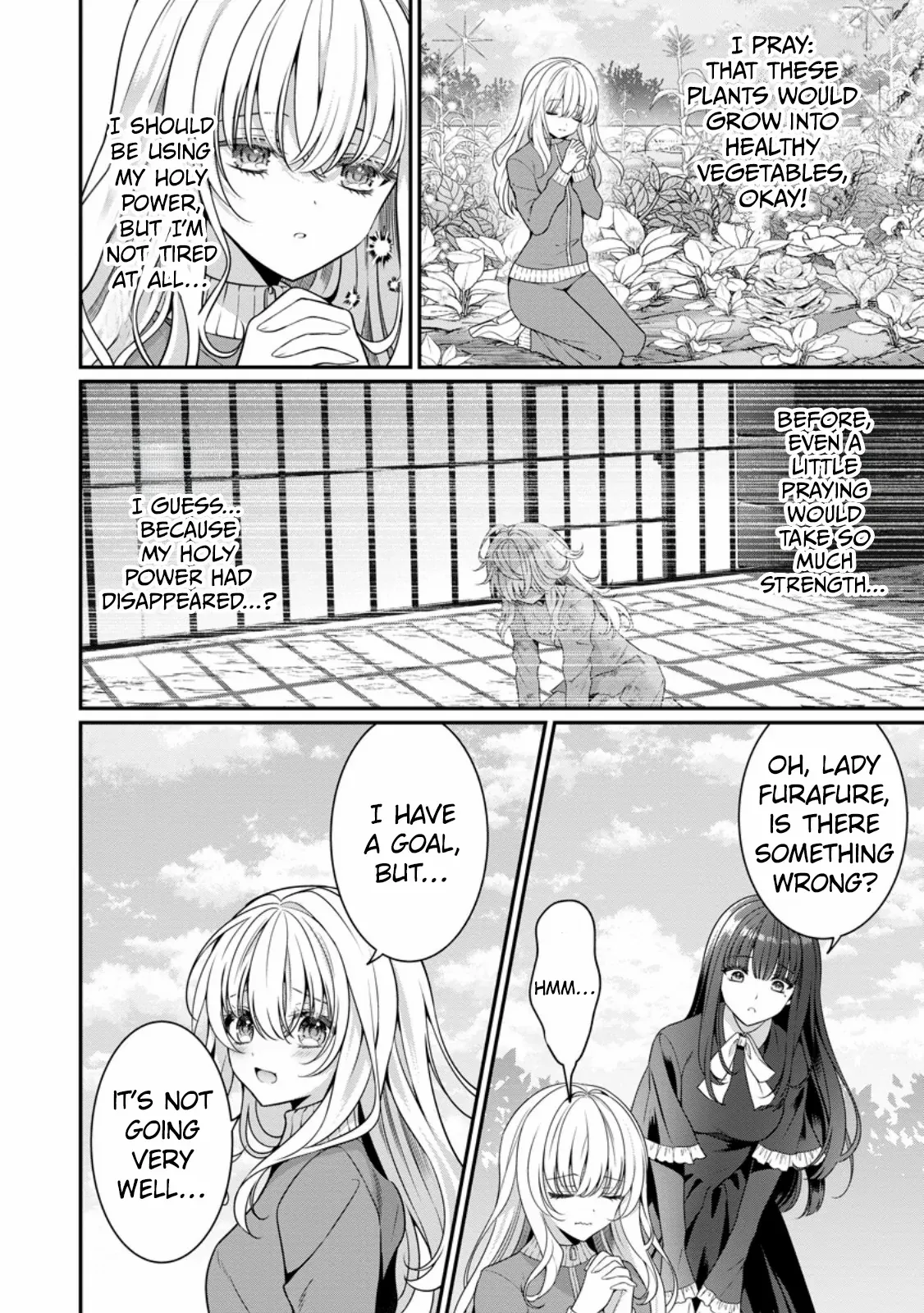 Tsuihou Seijo no Doronko Nouen Seikatsu: Itsunomanika Ringoku wo Sukutte Shimaimashita Chapter 3.1 page 3 - 