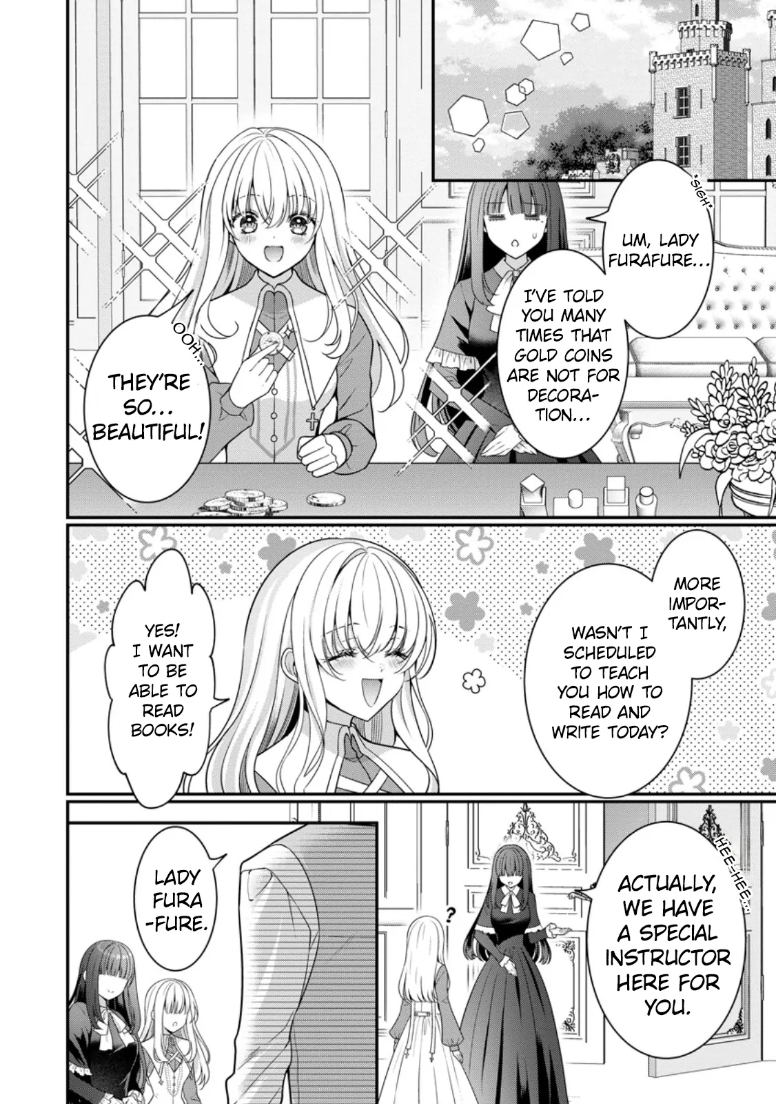 Tsuihou Seijo no Doronko Nouen Seikatsu: Itsunomanika Ringoku wo Sukutte Shimaimashita Chapter 3.1 page 5 - 