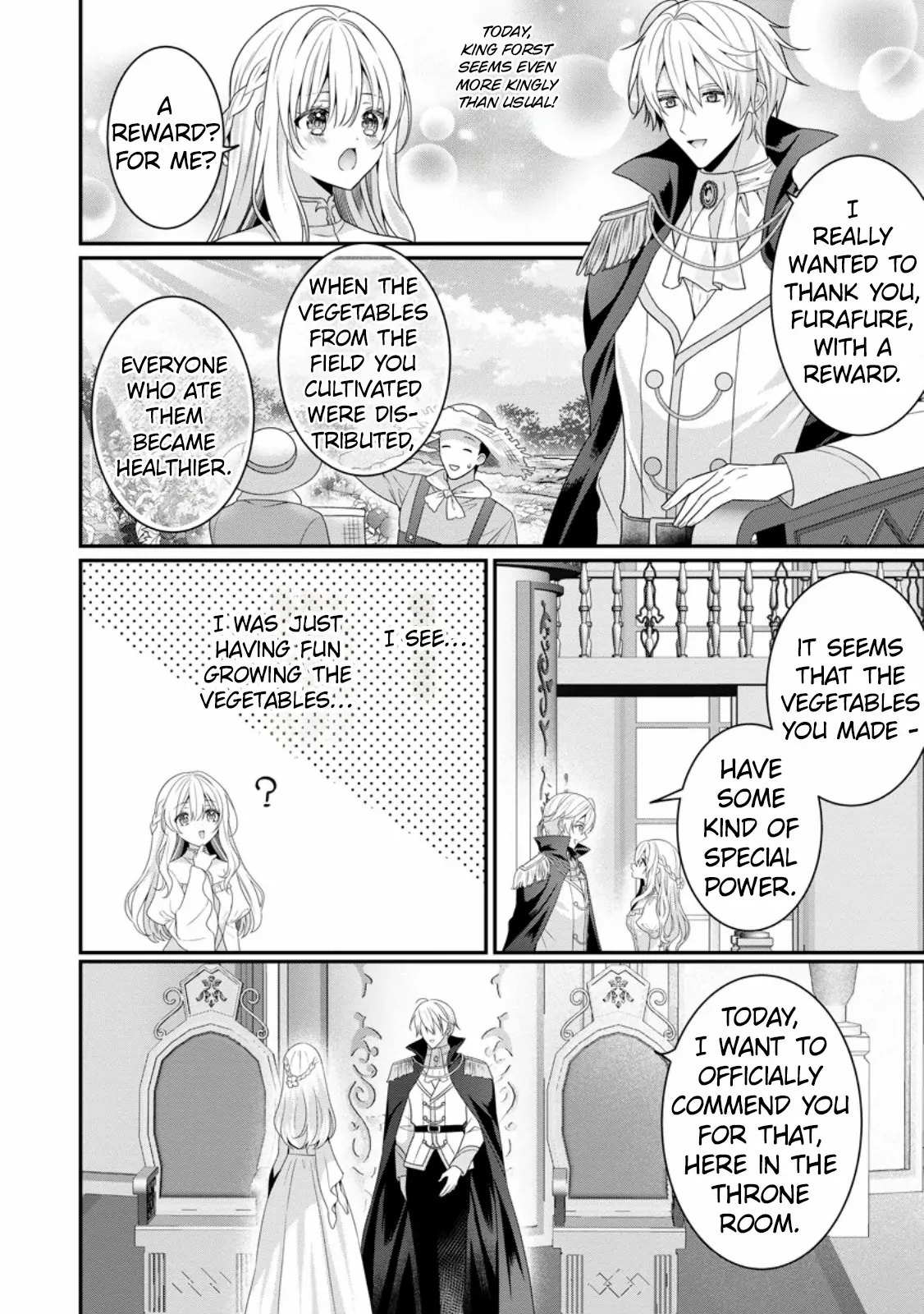 Tsuihou Seijo no Doronko Nouen Seikatsu: Itsunomanika Ringoku wo Sukutte Shimaimashita Chapter 3.2 page 11 - 