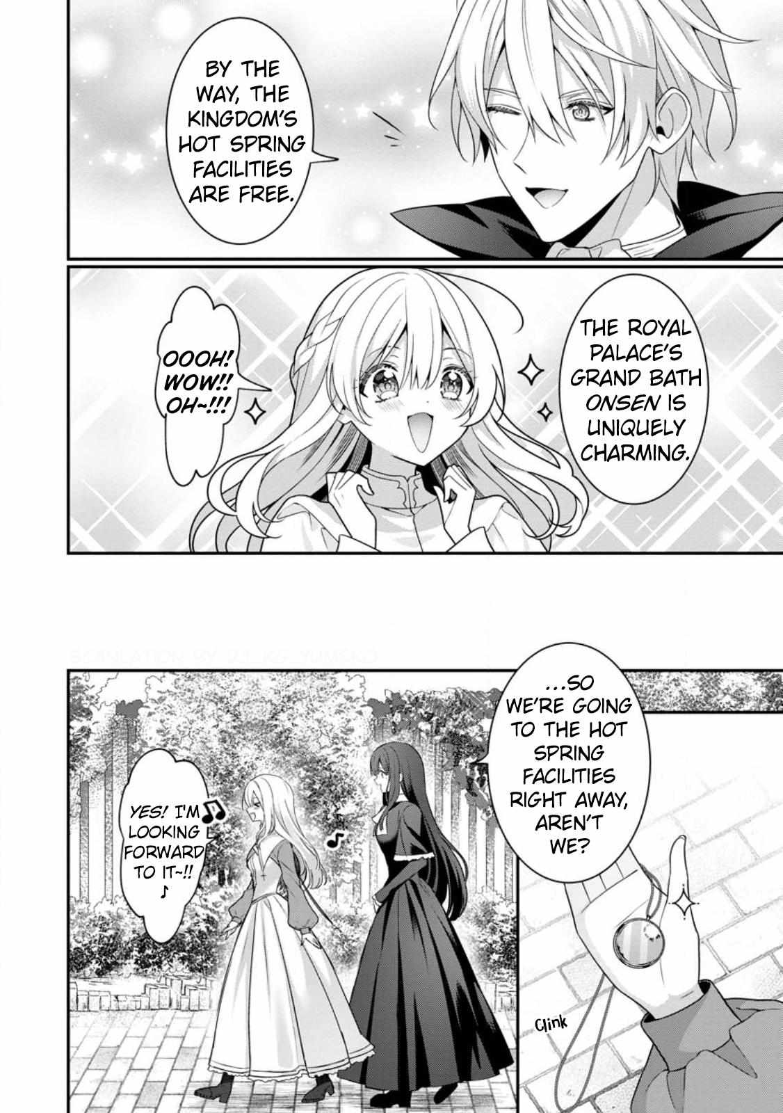 Tsuihou Seijo no Doronko Nouen Seikatsu: Itsunomanika Ringoku wo Sukutte Shimaimashita Chapter 3.3 page 4 - 