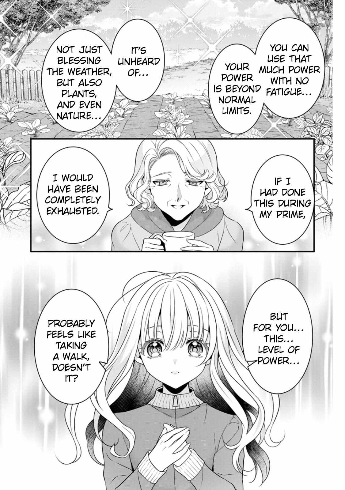 Tsuihou Seijo no Doronko Nouen Seikatsu: Itsunomanika Ringoku wo Sukutte Shimaimashita Chapter 4.1 page 11 - 