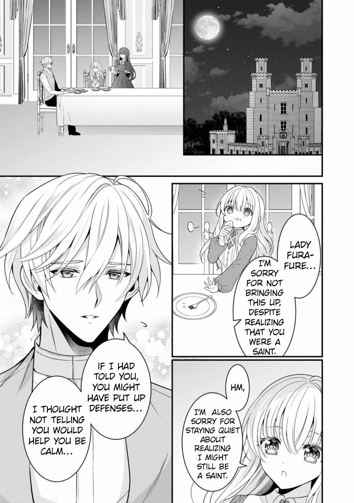 Tsuihou Seijo no Doronko Nouen Seikatsu: Itsunomanika Ringoku wo Sukutte Shimaimashita Chapter 4.2 page 4 - 