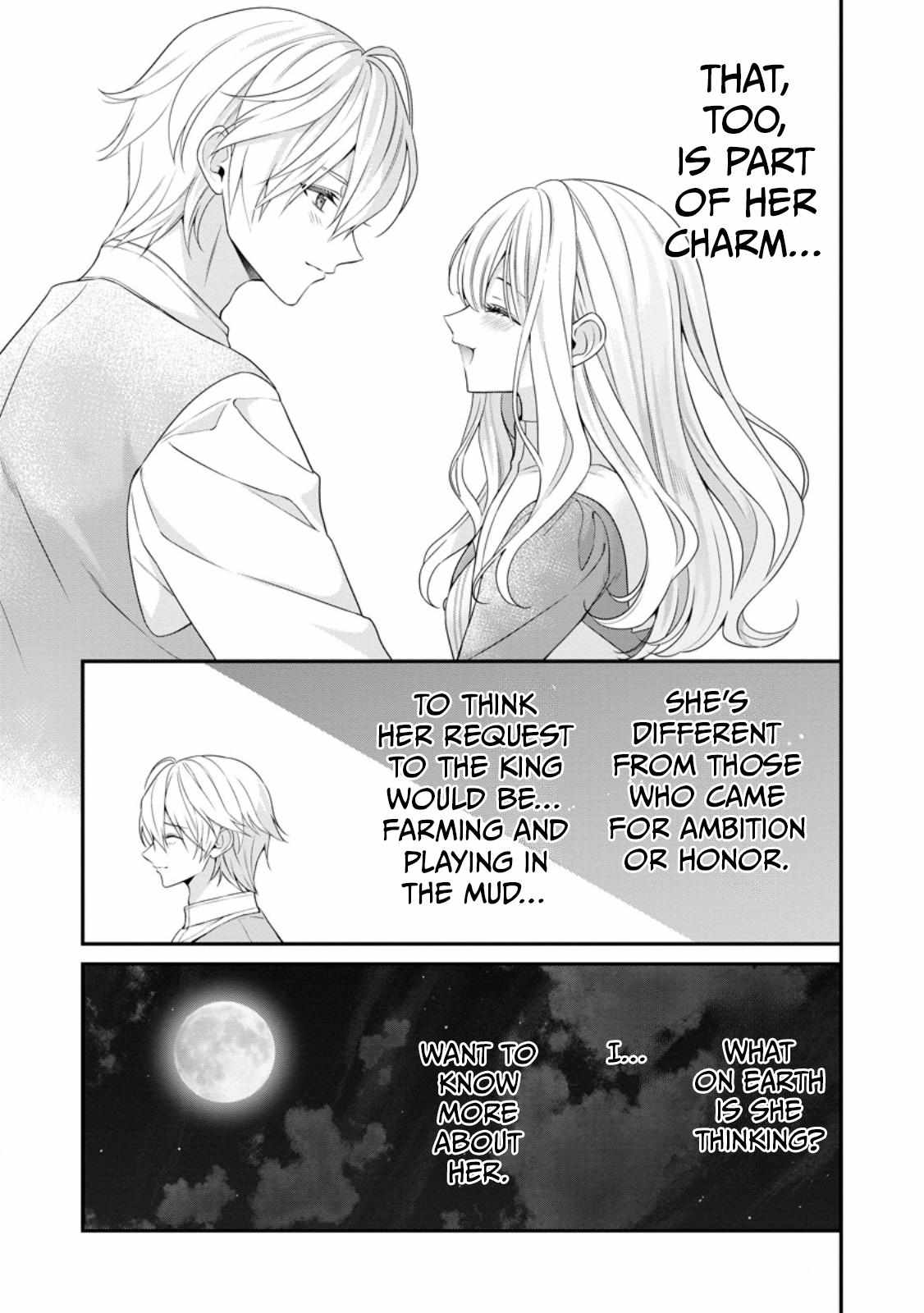 Tsuihou Seijo no Doronko Nouen Seikatsu: Itsunomanika Ringoku wo Sukutte Shimaimashita Chapter 4.2 page 8 - 