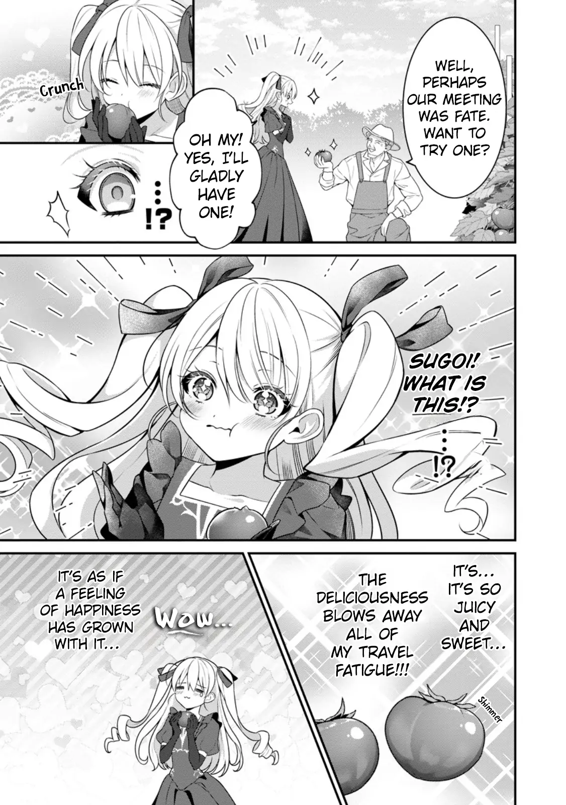 Tsuihou Seijo no Doronko Nouen Seikatsu: Itsunomanika Ringoku wo Sukutte Shimaimashita Chapter 5.1 page 10 - 