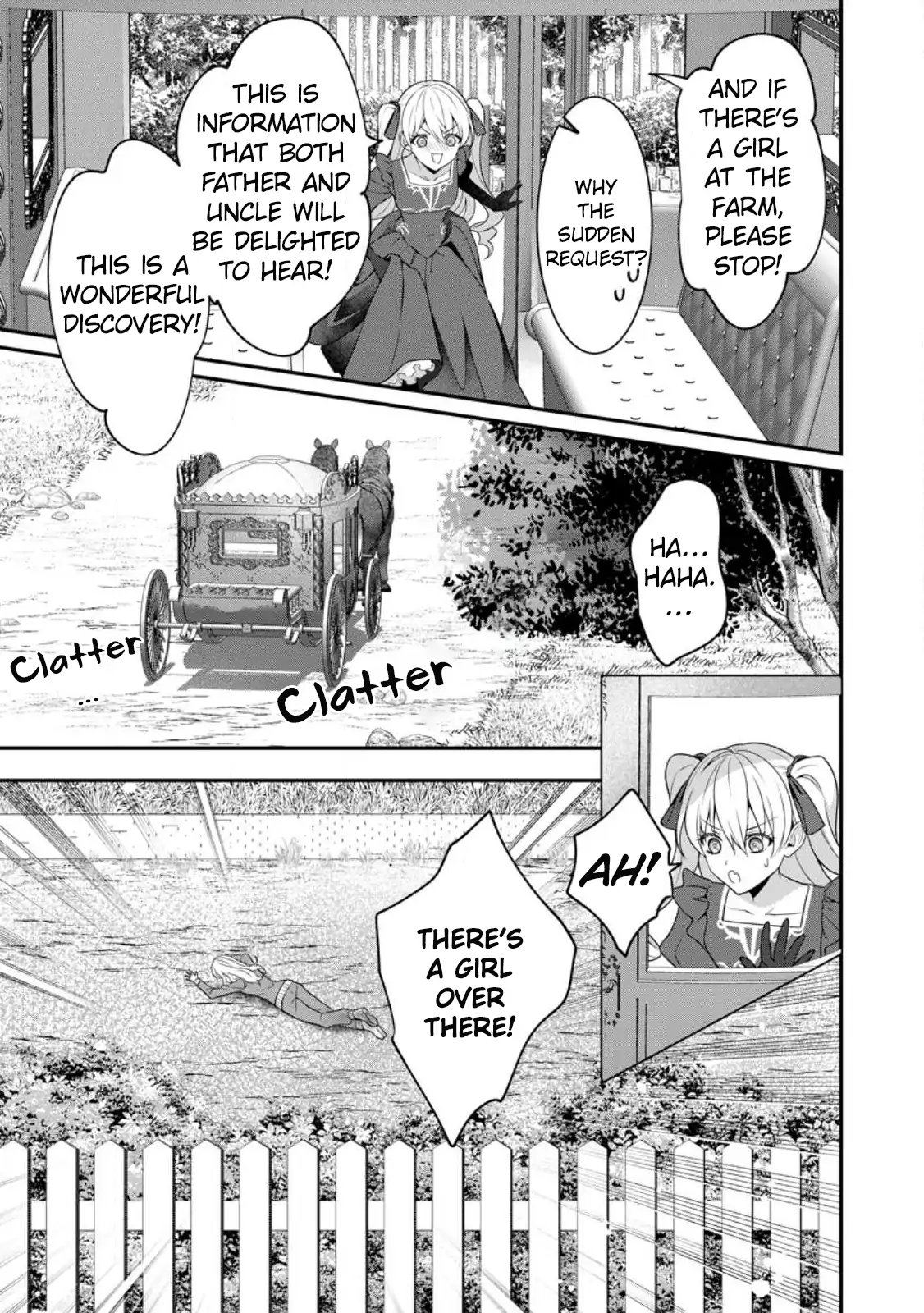 Tsuihou Seijo no Doronko Nouen Seikatsu: Itsunomanika Ringoku wo Sukutte Shimaimashita Chapter 5.2 page 2 - 