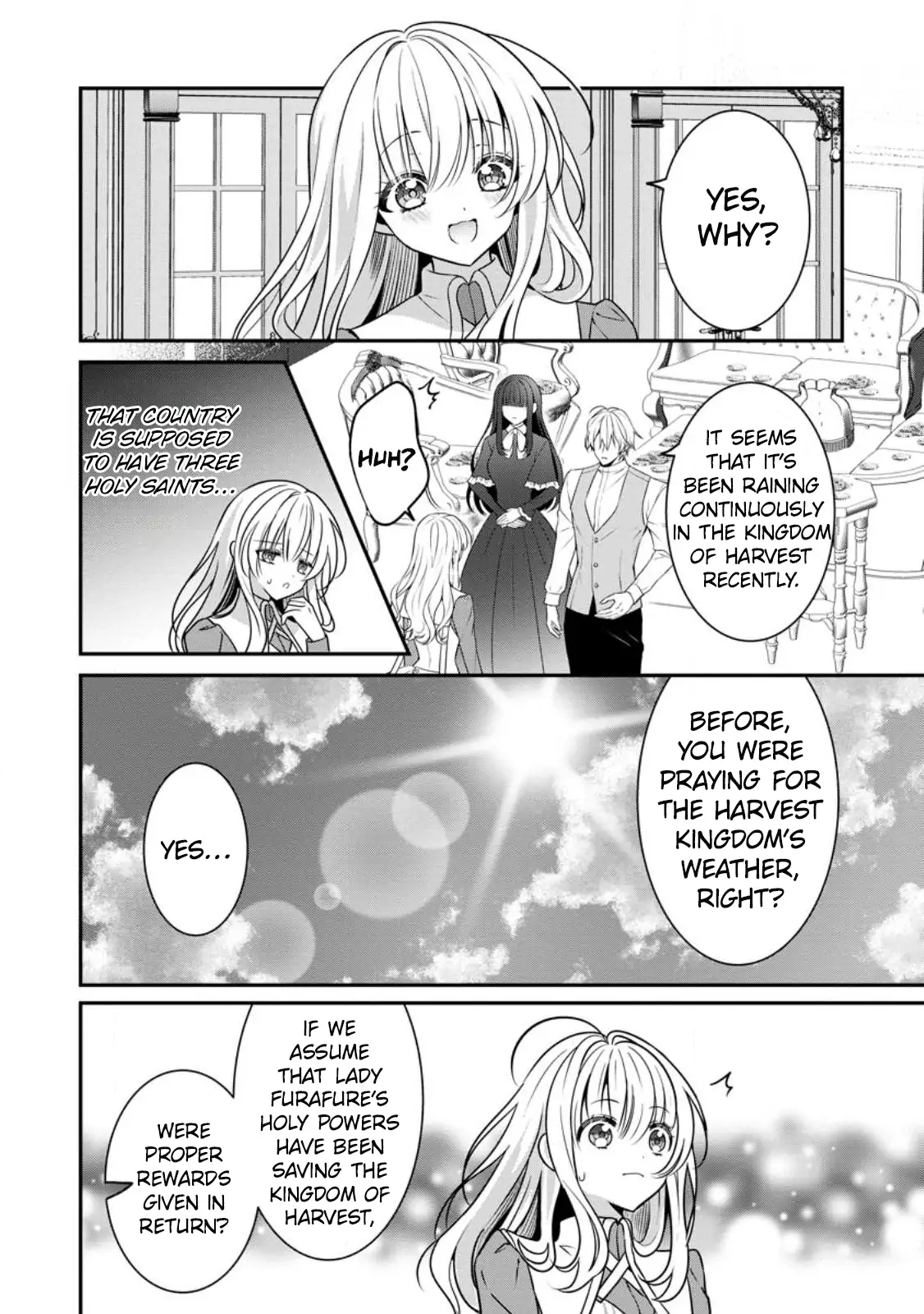 Tsuihou Seijo no Doronko Nouen Seikatsu: Itsunomanika Ringoku wo Sukutte Shimaimashita Chapter 5.2 page 11 - 