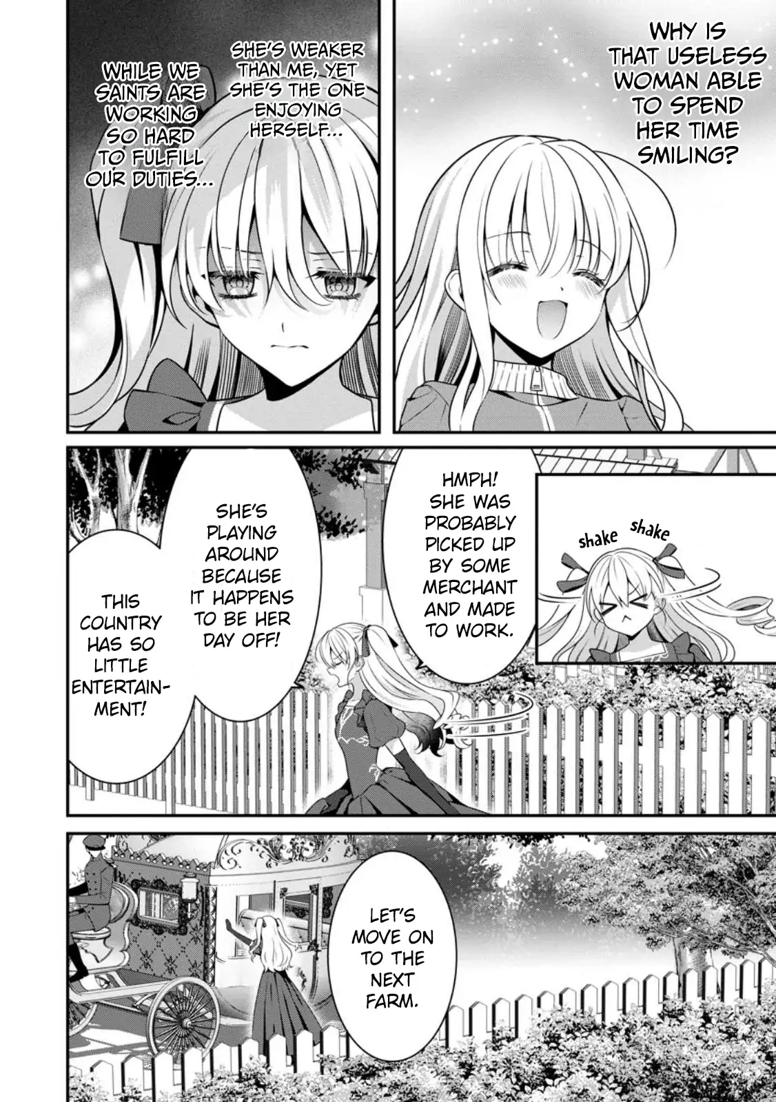 Tsuihou Seijo no Doronko Nouen Seikatsu: Itsunomanika Ringoku wo Sukutte Shimaimashita Chapter 5.2 page 5 - 