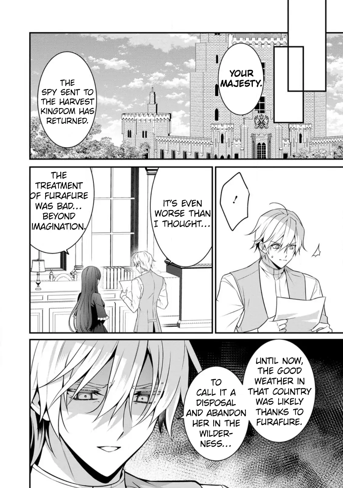 Tsuihou Seijo no Doronko Nouen Seikatsu: Itsunomanika Ringoku wo Sukutte Shimaimashita Chapter 5.2 page 7 - 