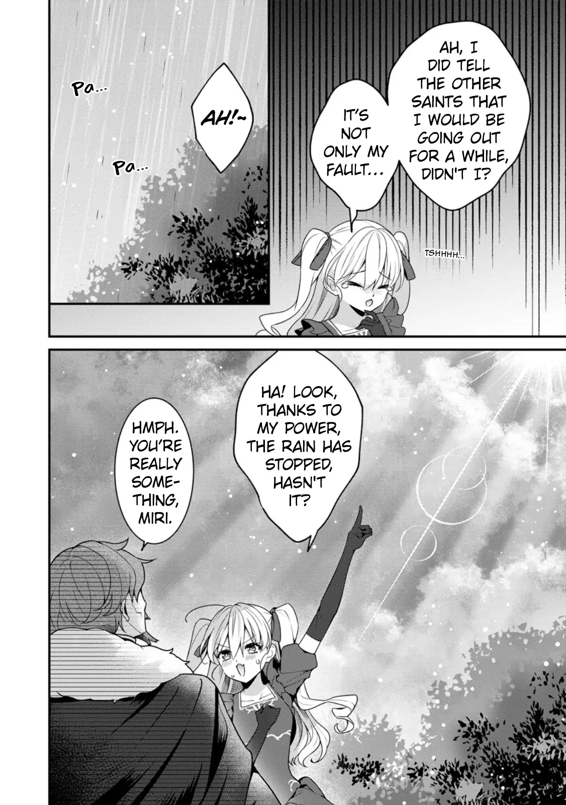 Tsuihou Seijo no Doronko Nouen Seikatsu: Itsunomanika Ringoku wo Sukutte Shimaimashita Chapter 6.2 page 12 - 