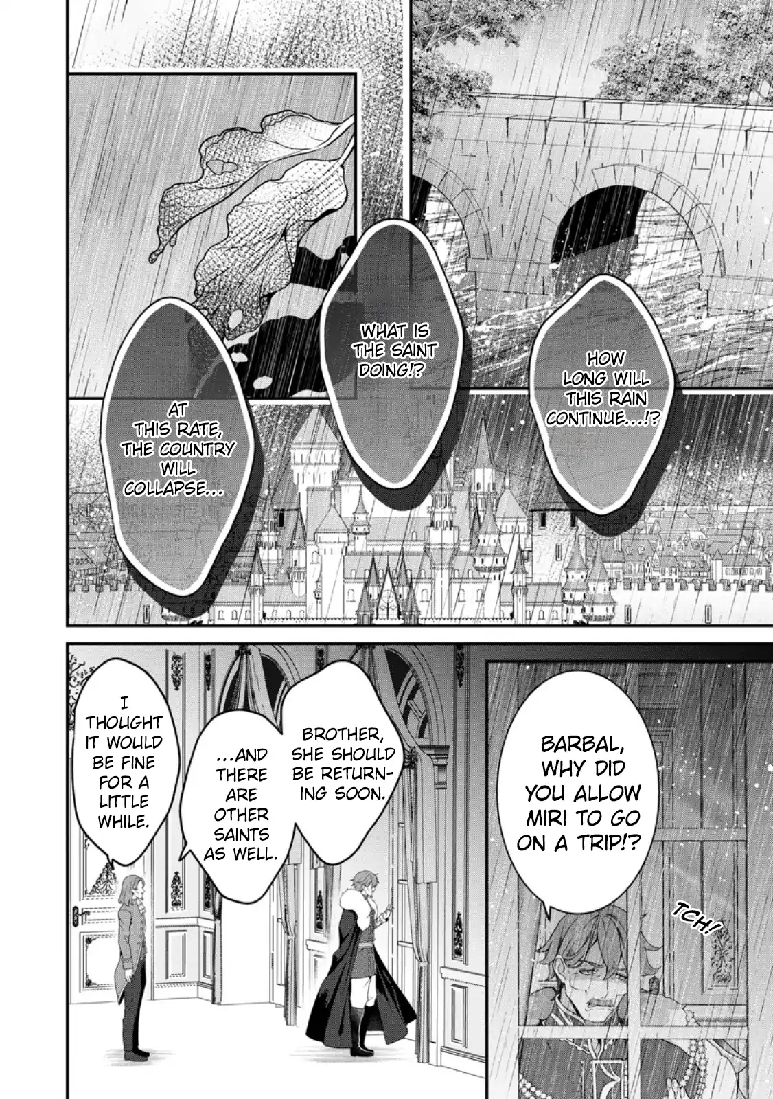 Tsuihou Seijo no Doronko Nouen Seikatsu: Itsunomanika Ringoku wo Sukutte Shimaimashita Chapter 6.2 page 4 - 