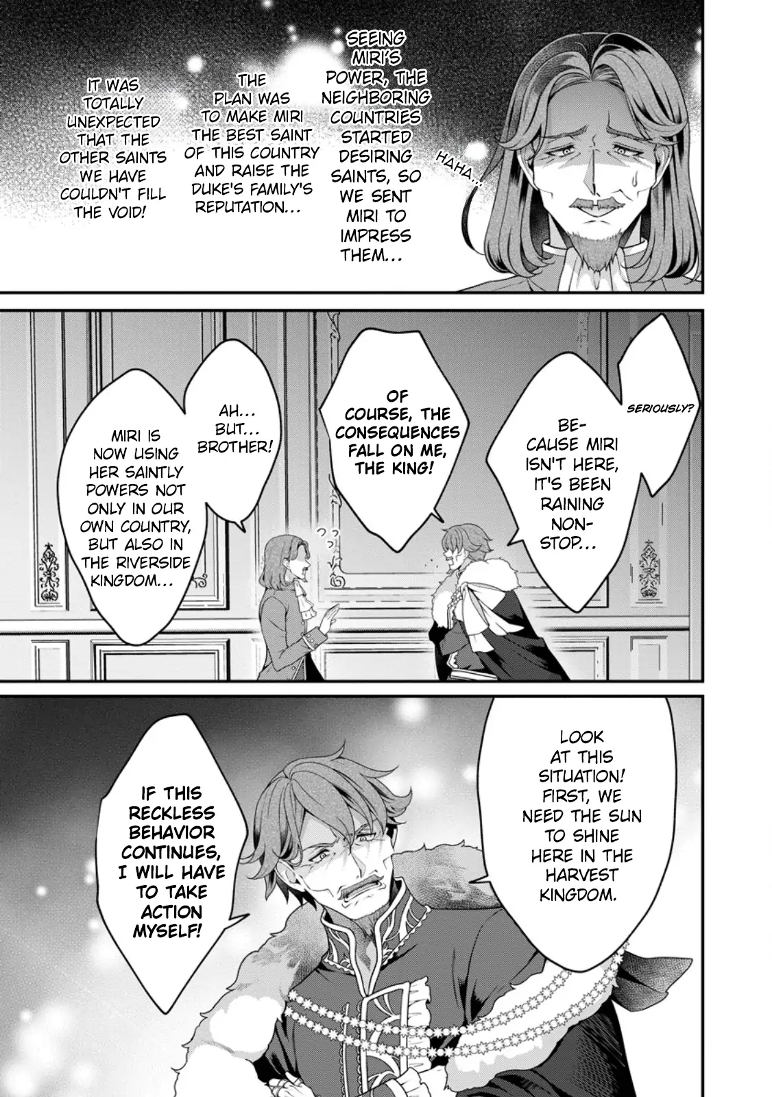 Tsuihou Seijo no Doronko Nouen Seikatsu: Itsunomanika Ringoku wo Sukutte Shimaimashita Chapter 6.2 page 5 - 