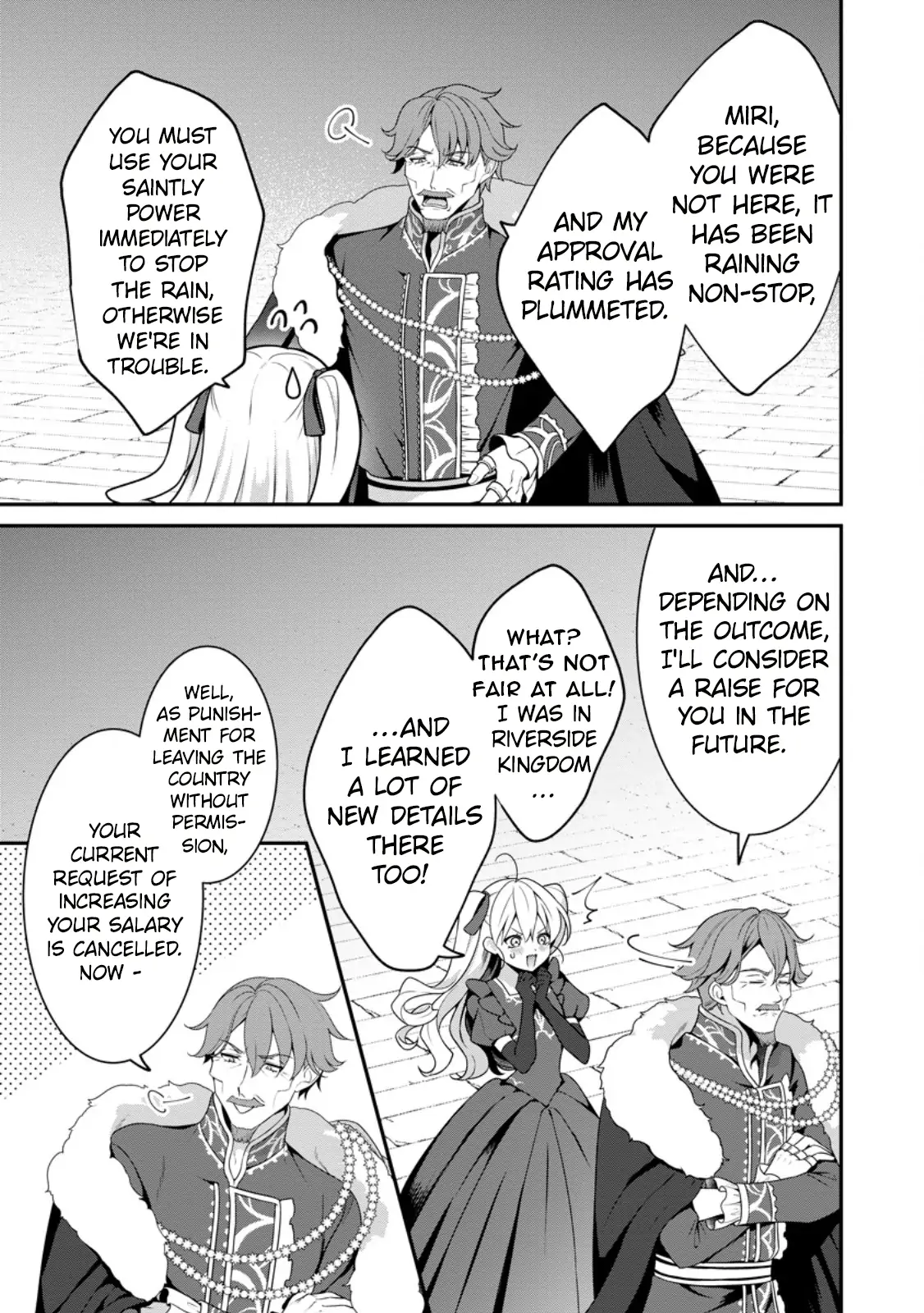 Tsuihou Seijo no Doronko Nouen Seikatsu: Itsunomanika Ringoku wo Sukutte Shimaimashita Chapter 6.2 page 9 - 