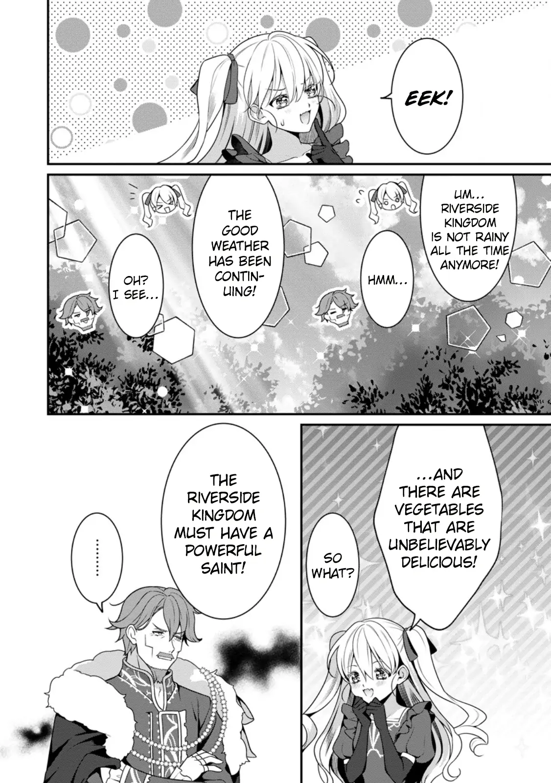 Tsuihou Seijo no Doronko Nouen Seikatsu: Itsunomanika Ringoku wo Sukutte Shimaimashita Chapter 6.2 page 10 - 