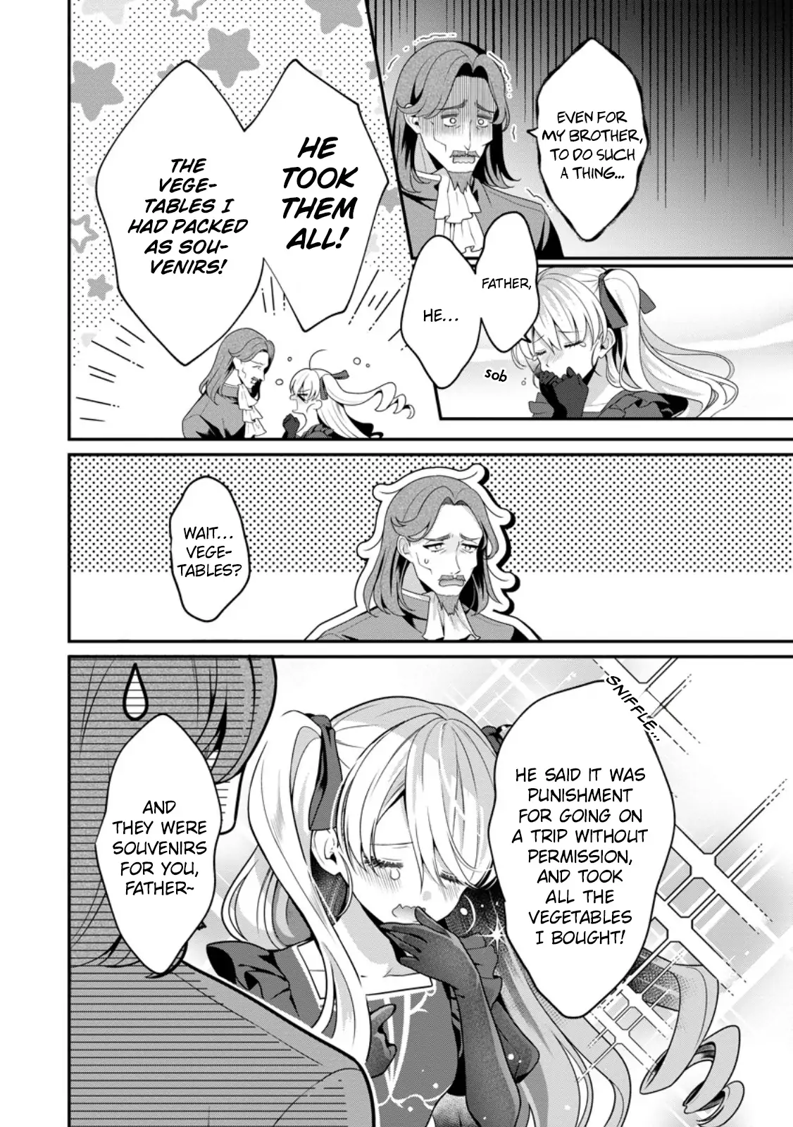 Tsuihou Seijo no Doronko Nouen Seikatsu: Itsunomanika Ringoku wo Sukutte Shimaimashita Chapter 7.1 page 4 - 