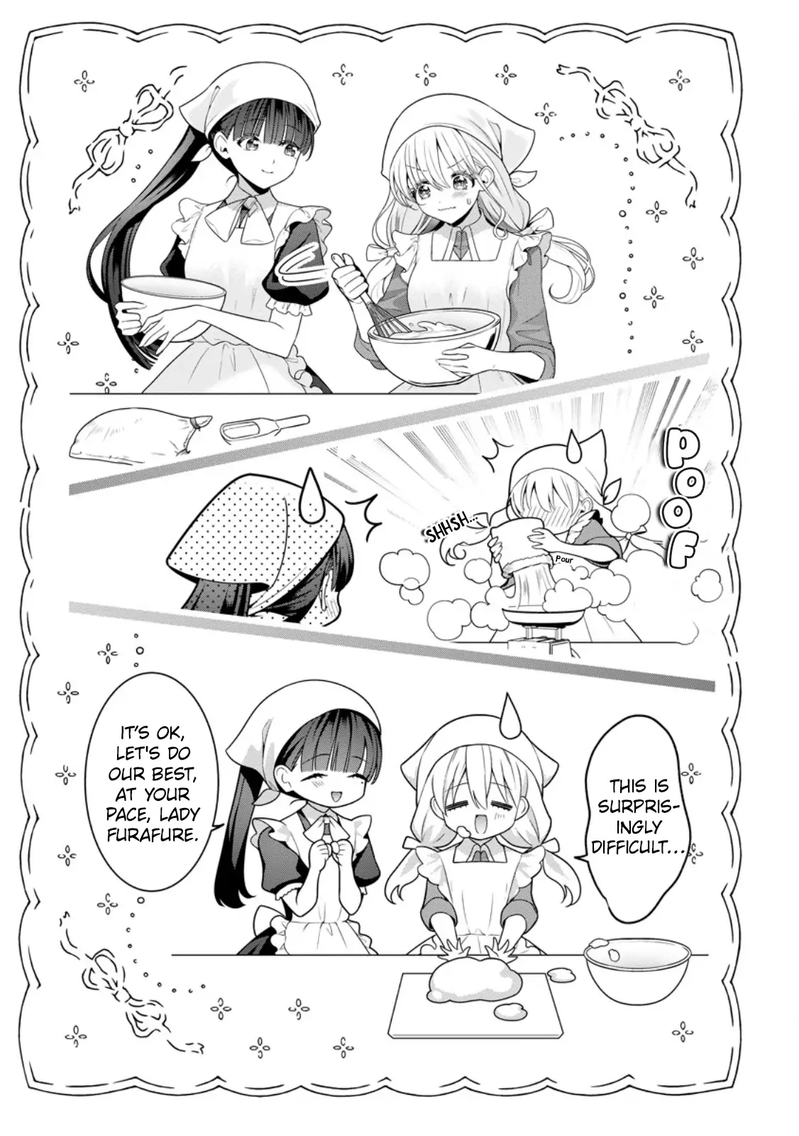 Tsuihou Seijo no Doronko Nouen Seikatsu: Itsunomanika Ringoku wo Sukutte Shimaimashita Chapter 7.2 page 11 - 