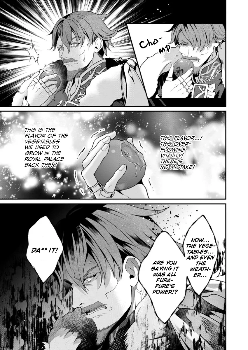 Tsuihou Seijo no Doronko Nouen Seikatsu: Itsunomanika Ringoku wo Sukutte Shimaimashita Chapter 7.3 page 10 - 