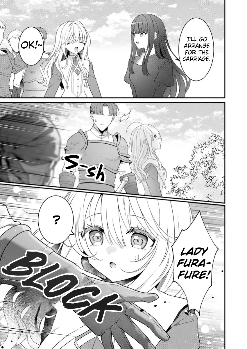 Tsuihou Seijo no Doronko Nouen Seikatsu: Itsunomanika Ringoku wo Sukutte Shimaimashita Chapter 8.1 page 10 - 
