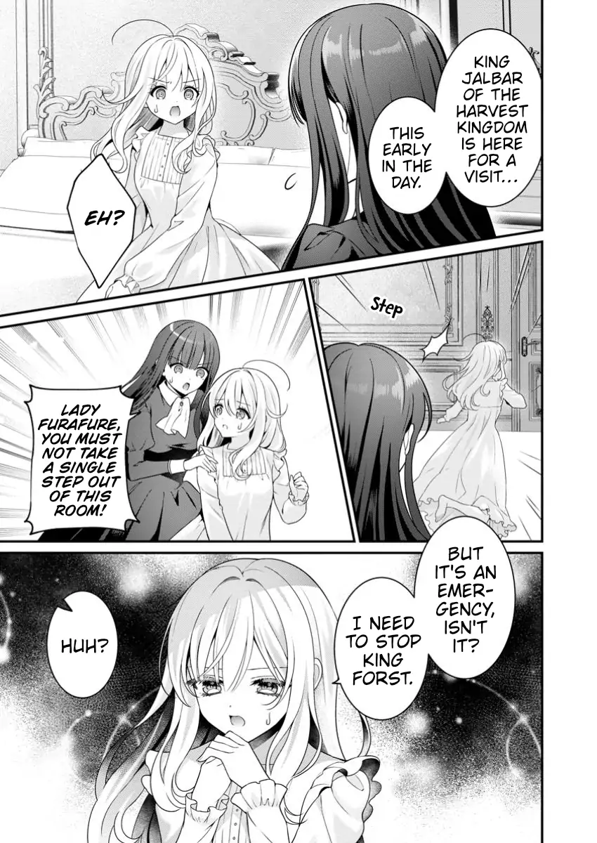 Tsuihou Seijo no Doronko Nouen Seikatsu: Itsunomanika Ringoku wo Sukutte Shimaimashita Chapter 8.2 page 9 - 