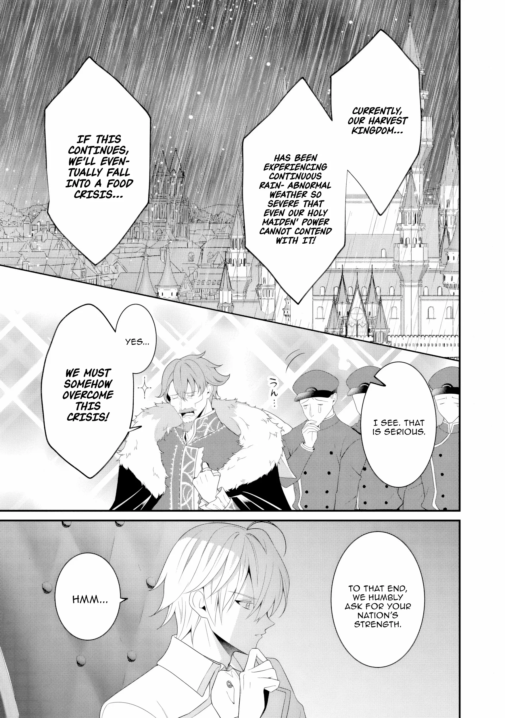 Tsuihou Seijo no Doronko Nouen Seikatsu: Itsunomanika Ringoku wo Sukutte Shimaimashita Chapter 9 page 4 - 
