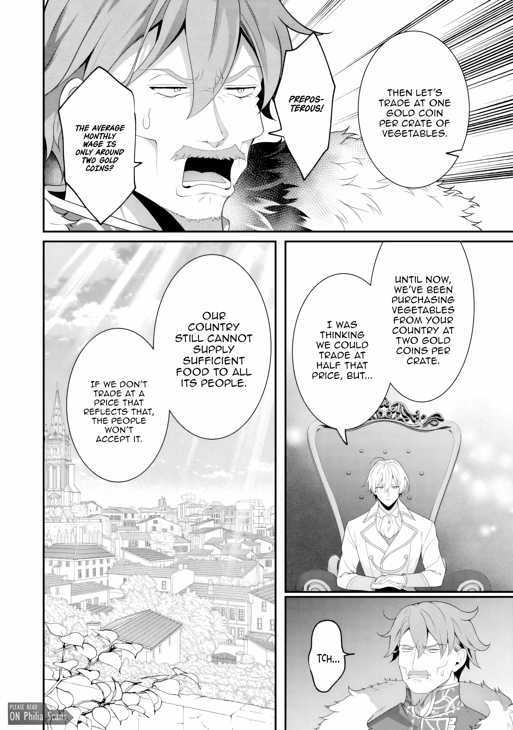 Tsuihou Seijo no Doronko Nouen Seikatsu: Itsunomanika Ringoku wo Sukutte Shimaimashita Chapter 9 page 5 - 
