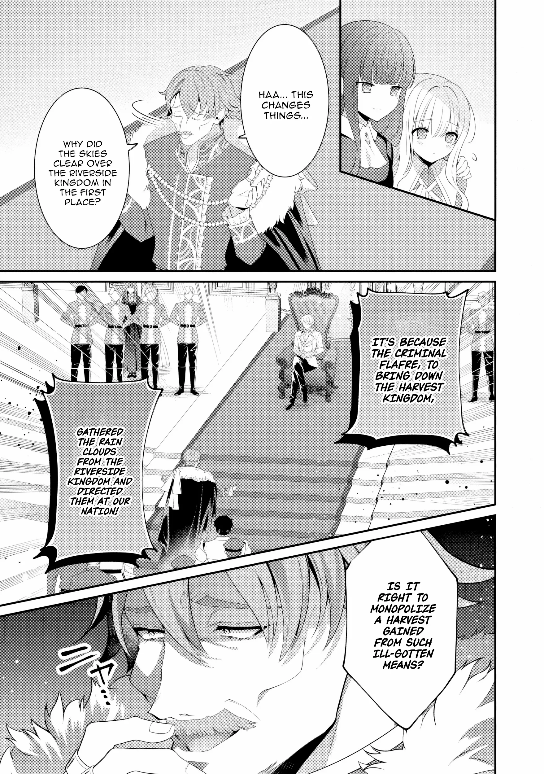 Tsuihou Seijo no Doronko Nouen Seikatsu: Itsunomanika Ringoku wo Sukutte Shimaimashita Chapter 9 page 10 - 