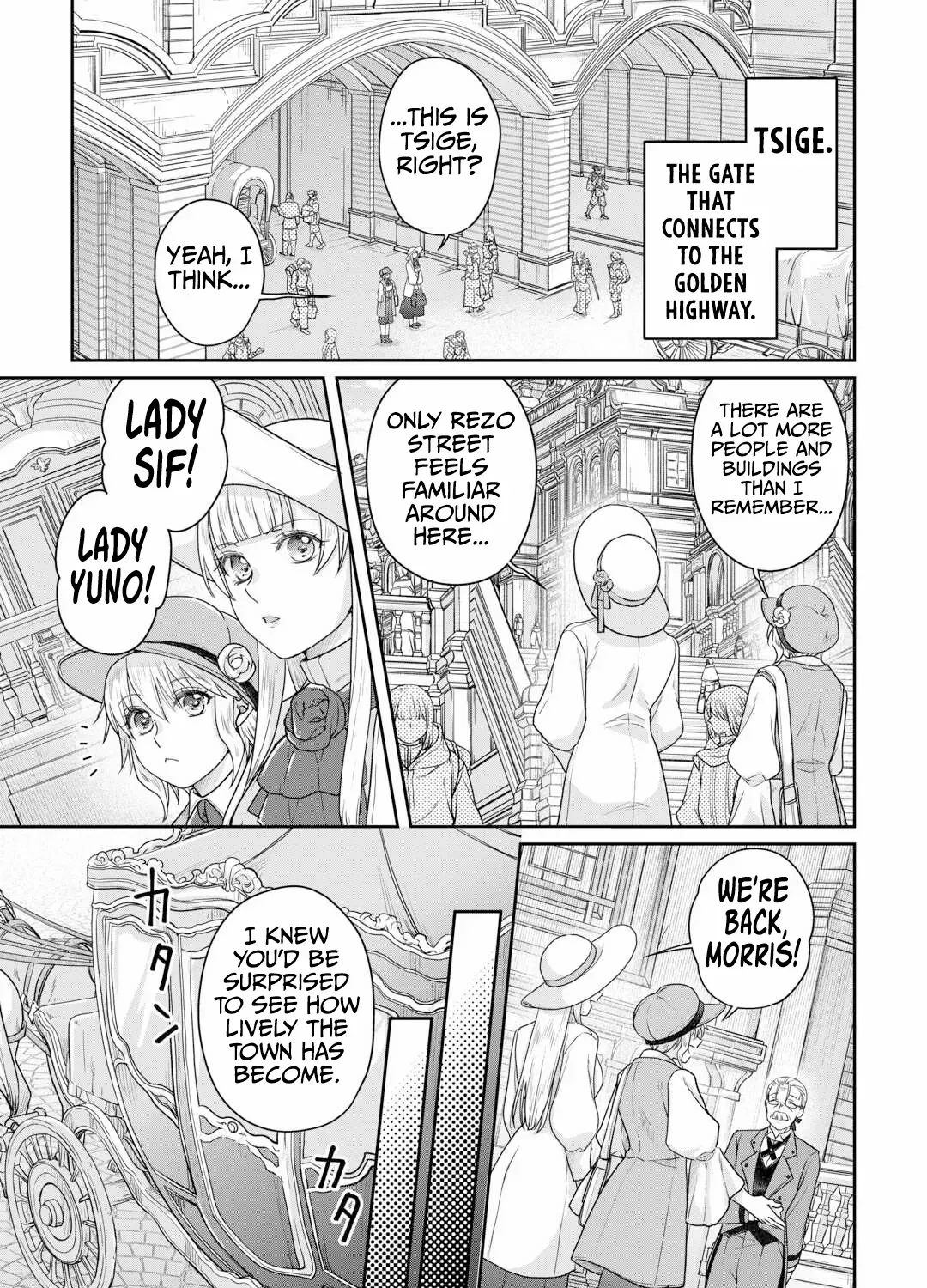 Tsuki ga Michibiku Isekai Douchuu Chapter 101 page 36 - 