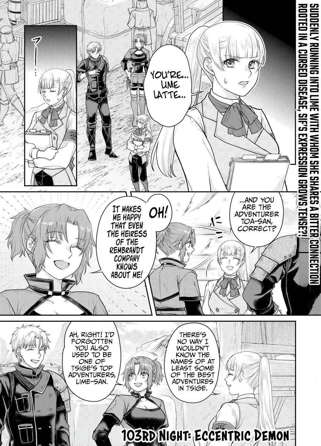 Tsuki ga Michibiku Isekai Douchuu Chapter 103 page 3 - 