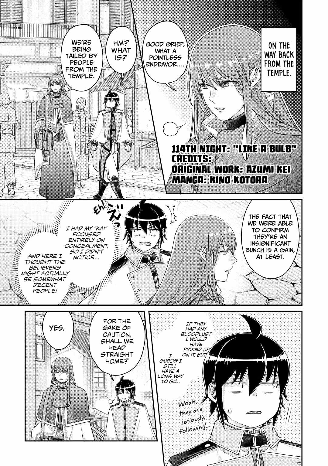 Tsuki ga Michibiku Isekai Douchuu Chapter 114 page 1 - 