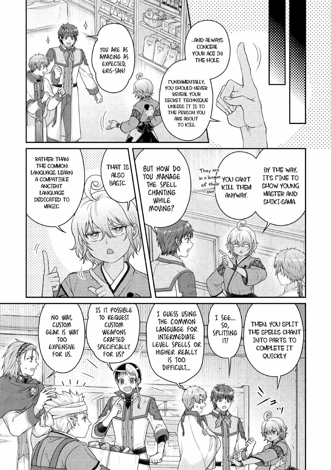 Tsuki ga Michibiku Isekai Douchuu Chapter 114 page 3 - 
