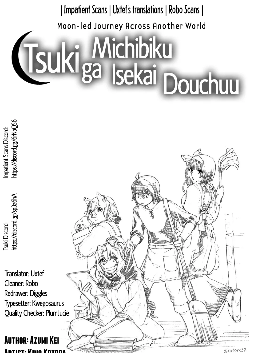 Tsuki ga Michibiku Isekai Douchuu Chapter 40 page 53 - 