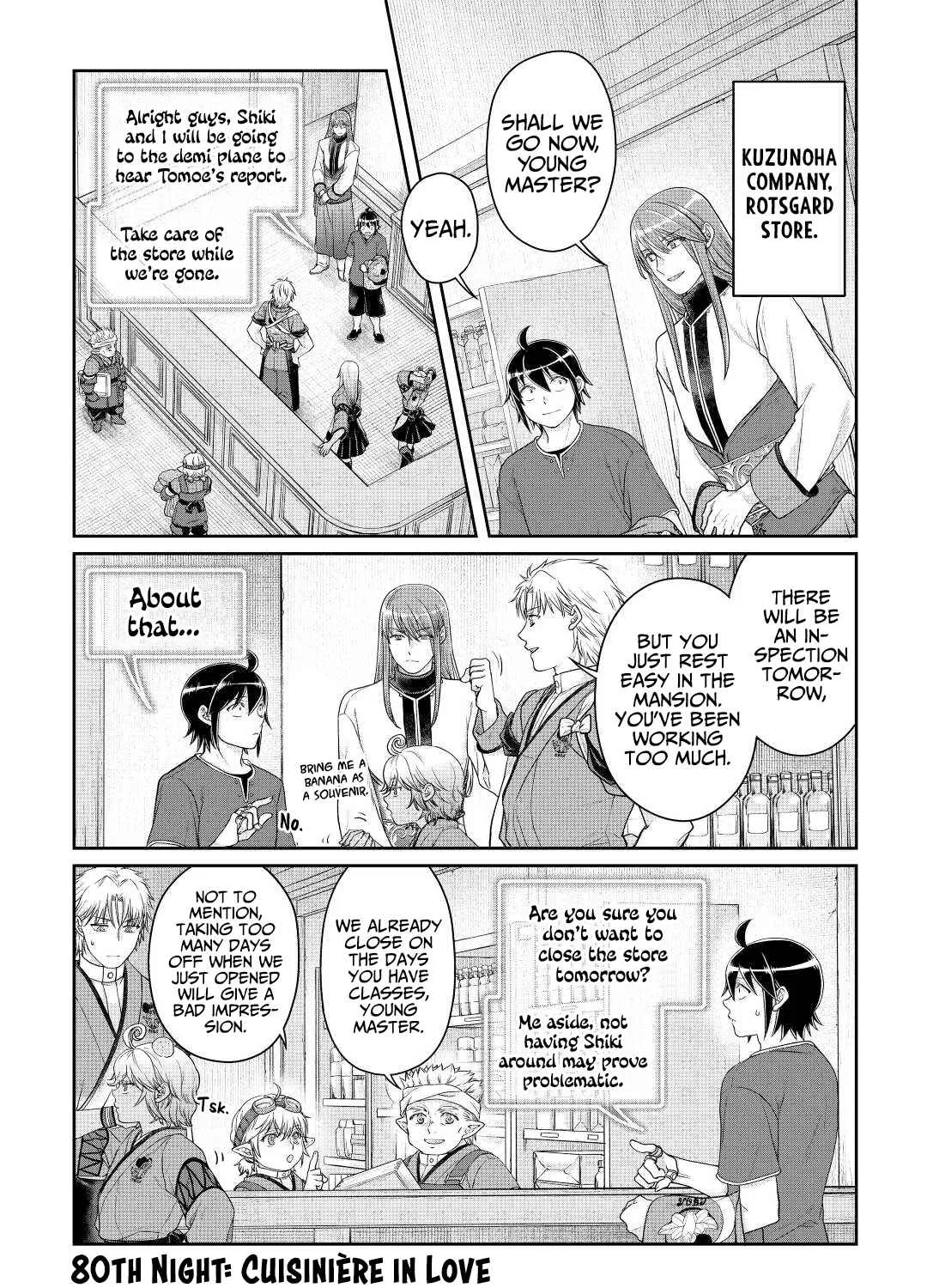 Tsuki ga Michibiku Isekai Douchuu Chapter 80 page 3 - 