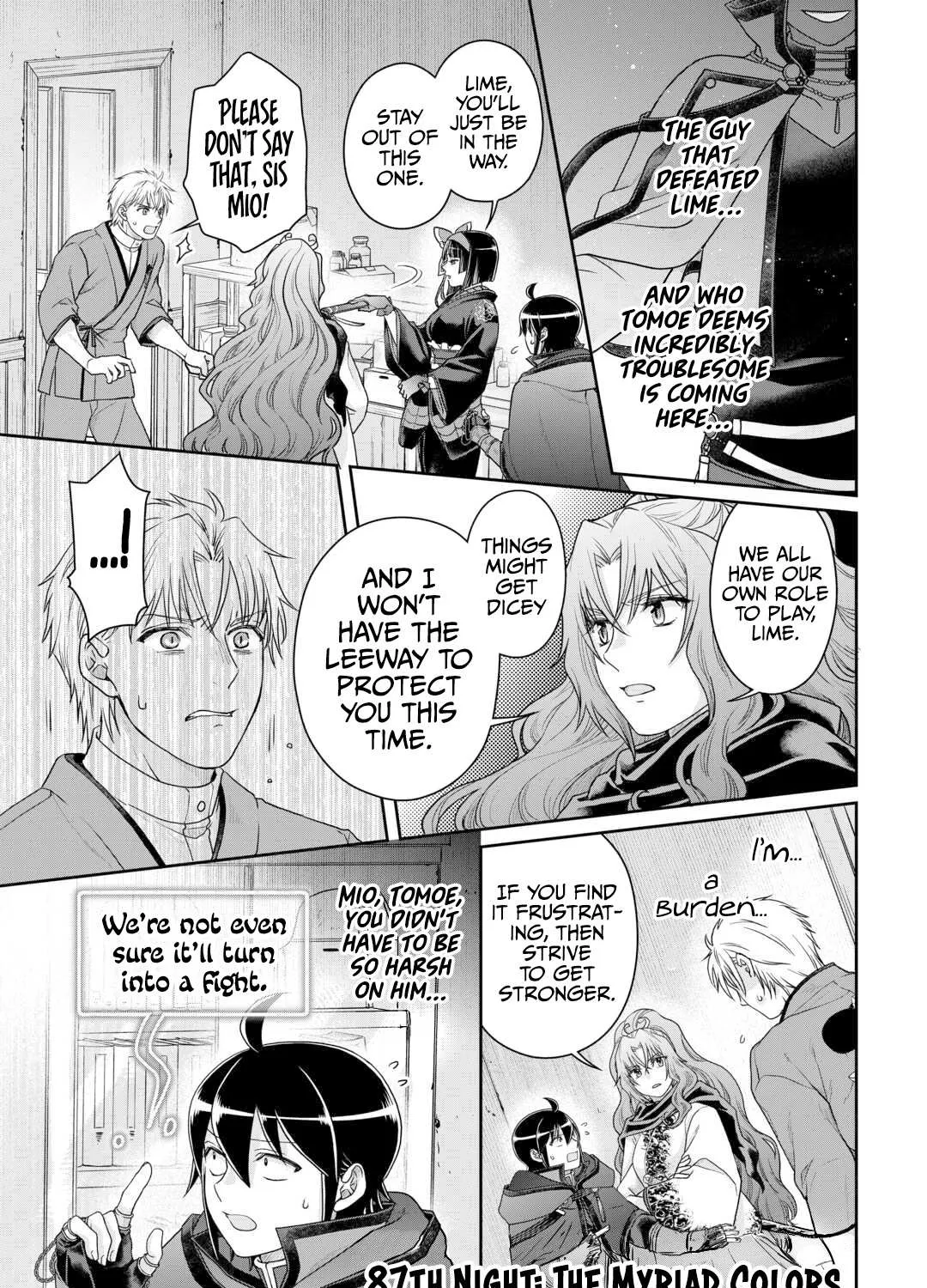 Tsuki ga Michibiku Isekai Douchuu Chapter 87 page 4 - 