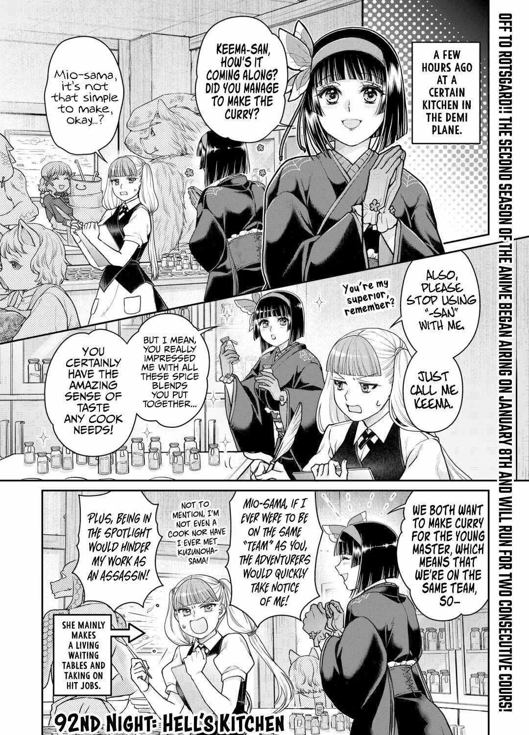 Tsuki ga Michibiku Isekai Douchuu Chapter 92 page 4 - 