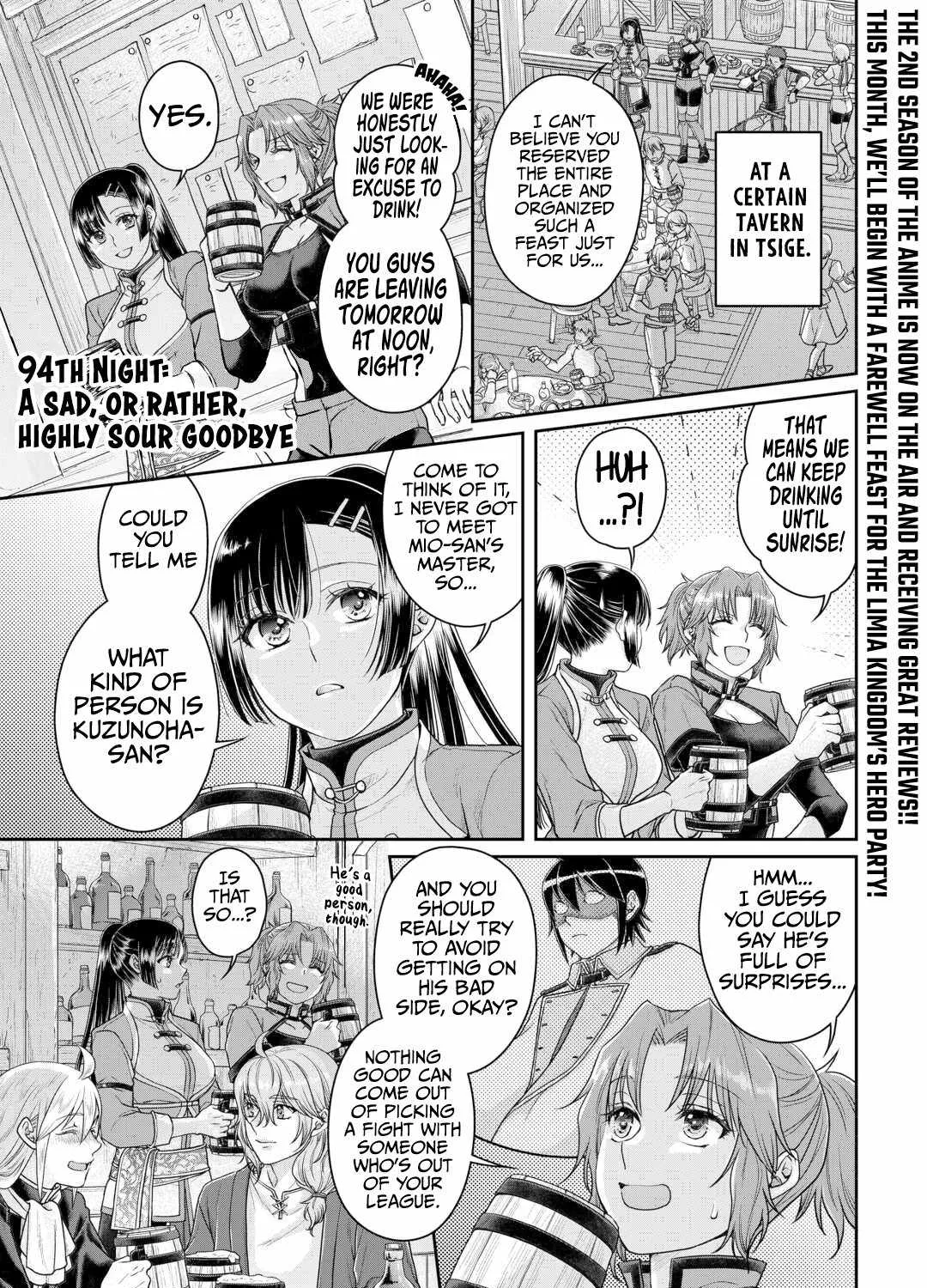 Tsuki ga Michibiku Isekai Douchuu Chapter 94 page 4 - 