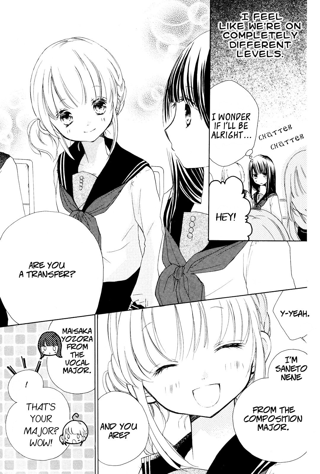 Tsuki to Sekai to Étoile Chapter 1 page 17 - 