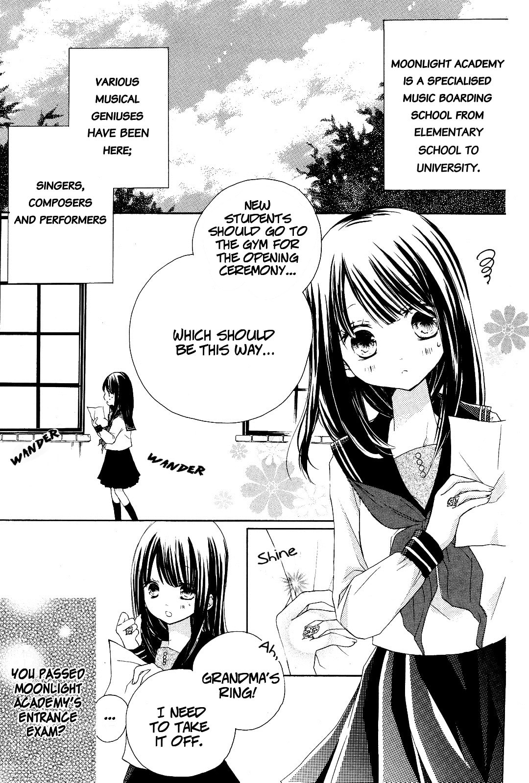 Tsuki to Sekai to Étoile Chapter 1 page 9 - 