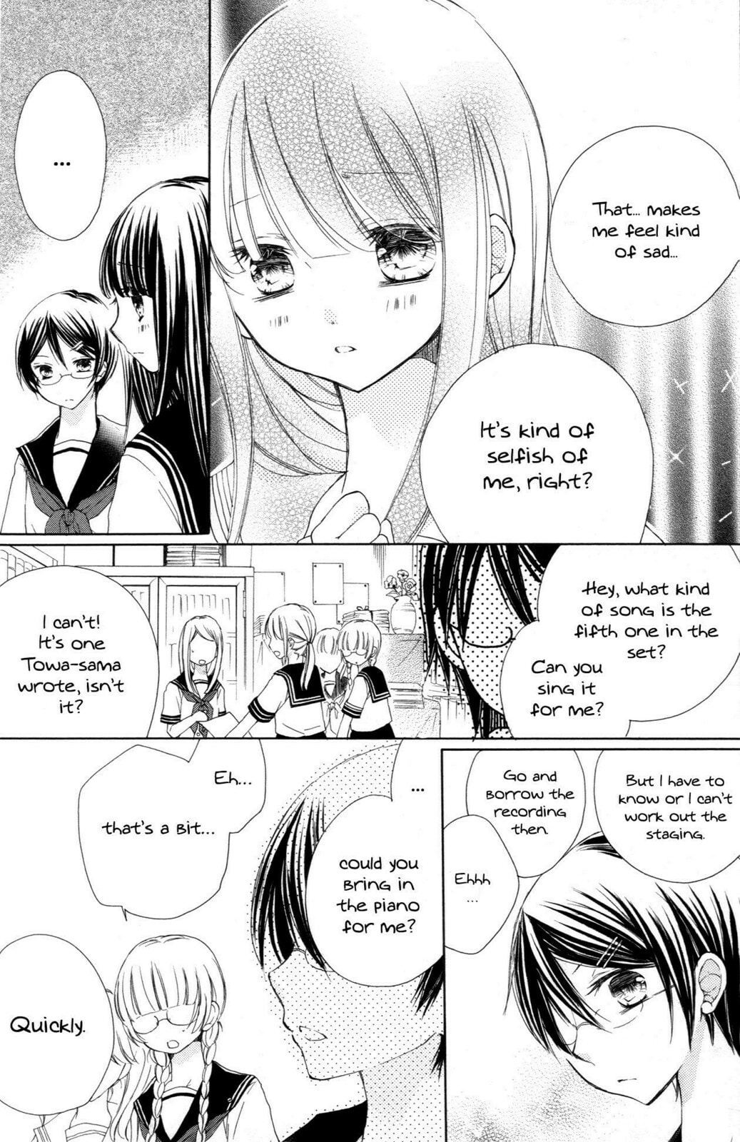 Tsuki to Sekai to Étoile Chapter 5 page 36 - 