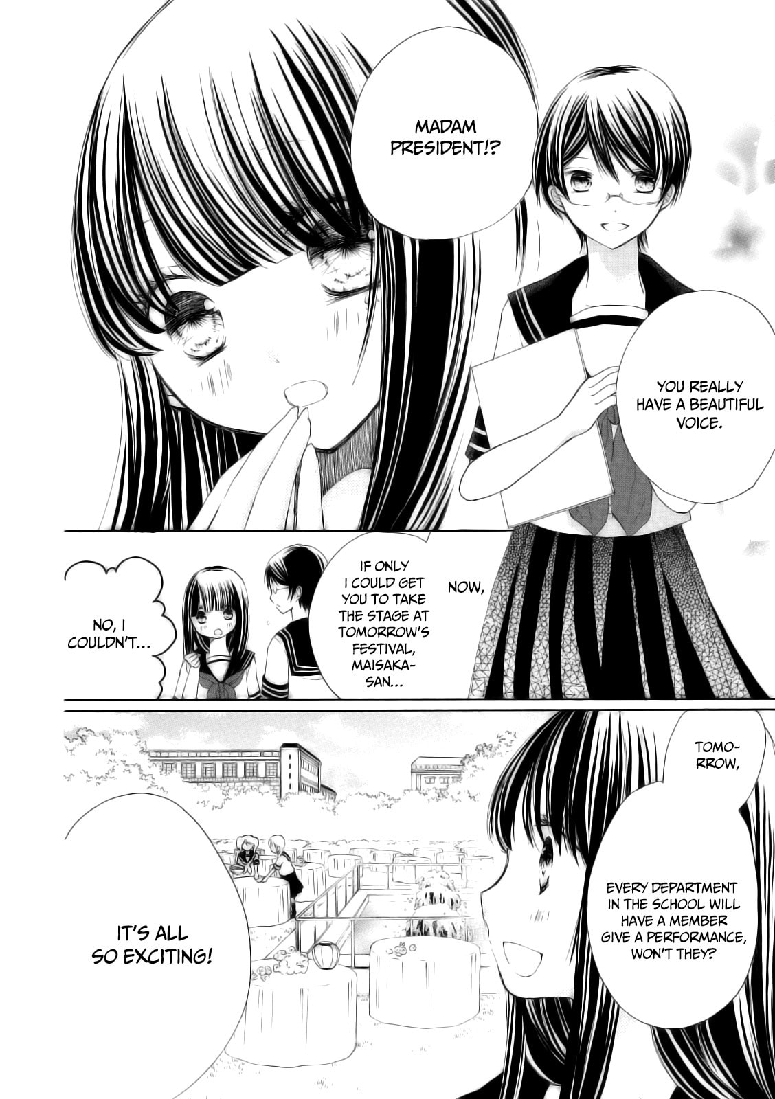 Tsuki to Sekai to Étoile Chapter 6 page 10 - 