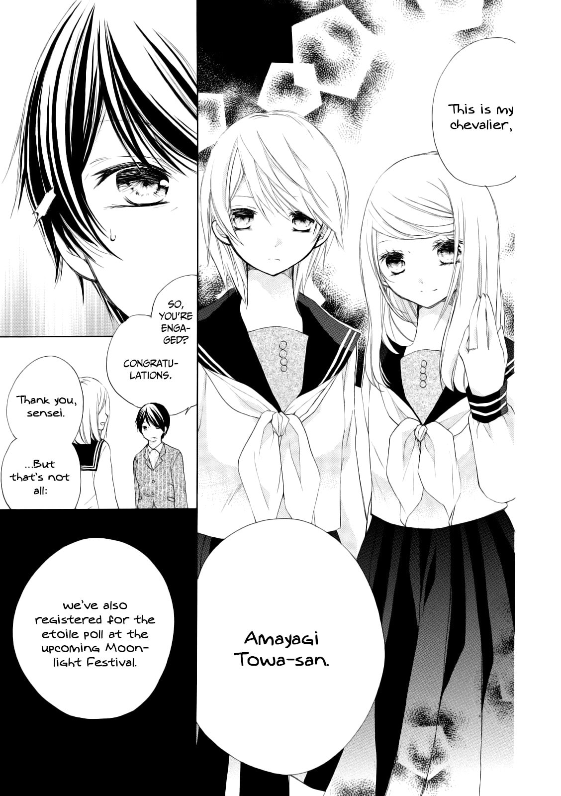 Tsuki to Sekai to Étoile Chapter 7 page 15 - 