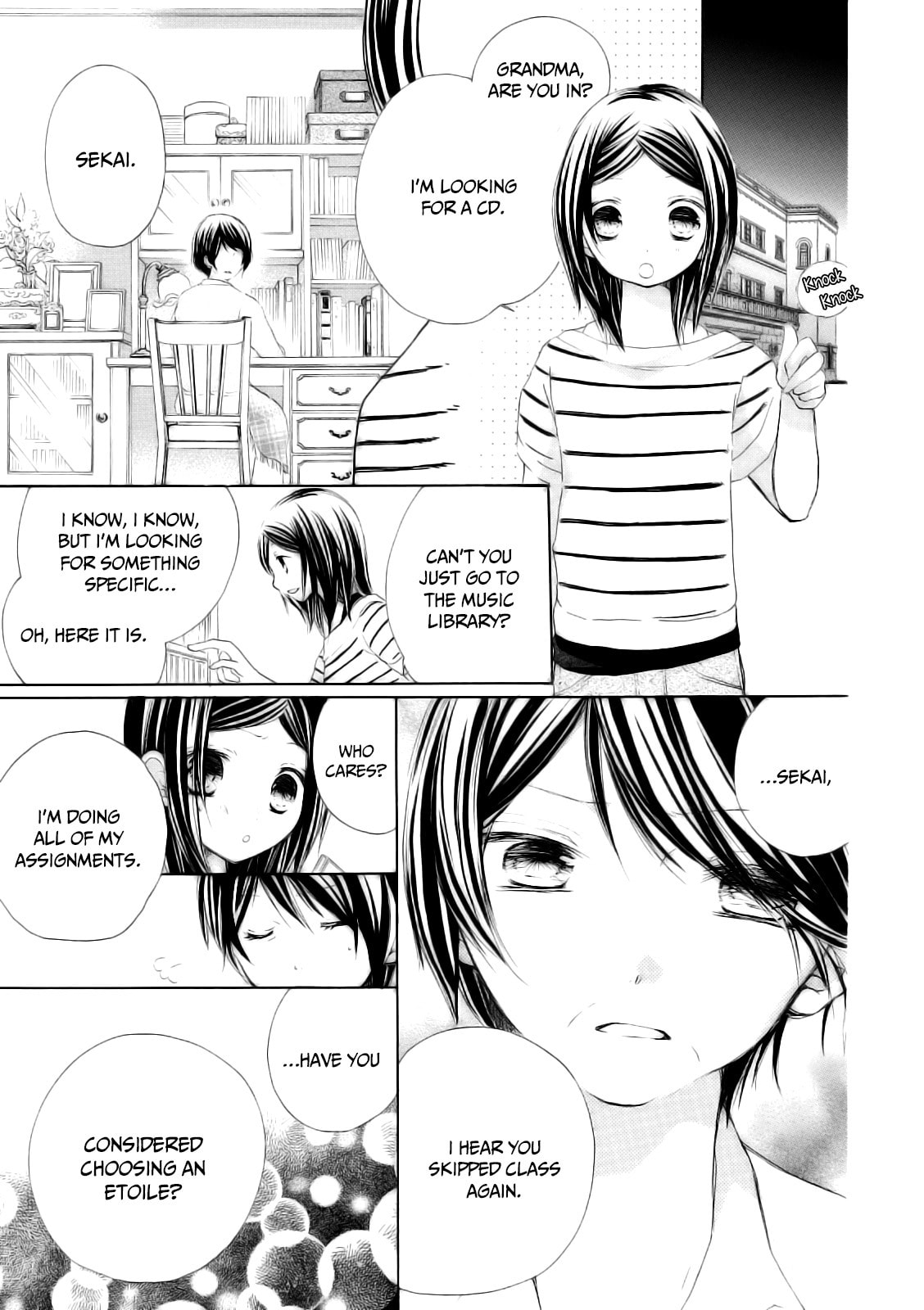 Tsuki to Sekai to Étoile Chapter 7 page 9 - 