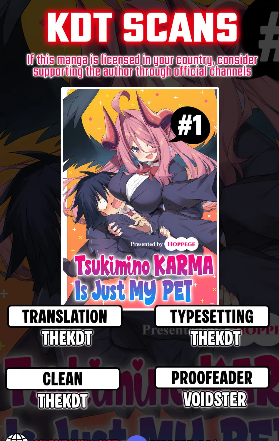 Tsukimino Karma wa Akumade Boku no Pet Nanoni Chapter 1 page 1 - 